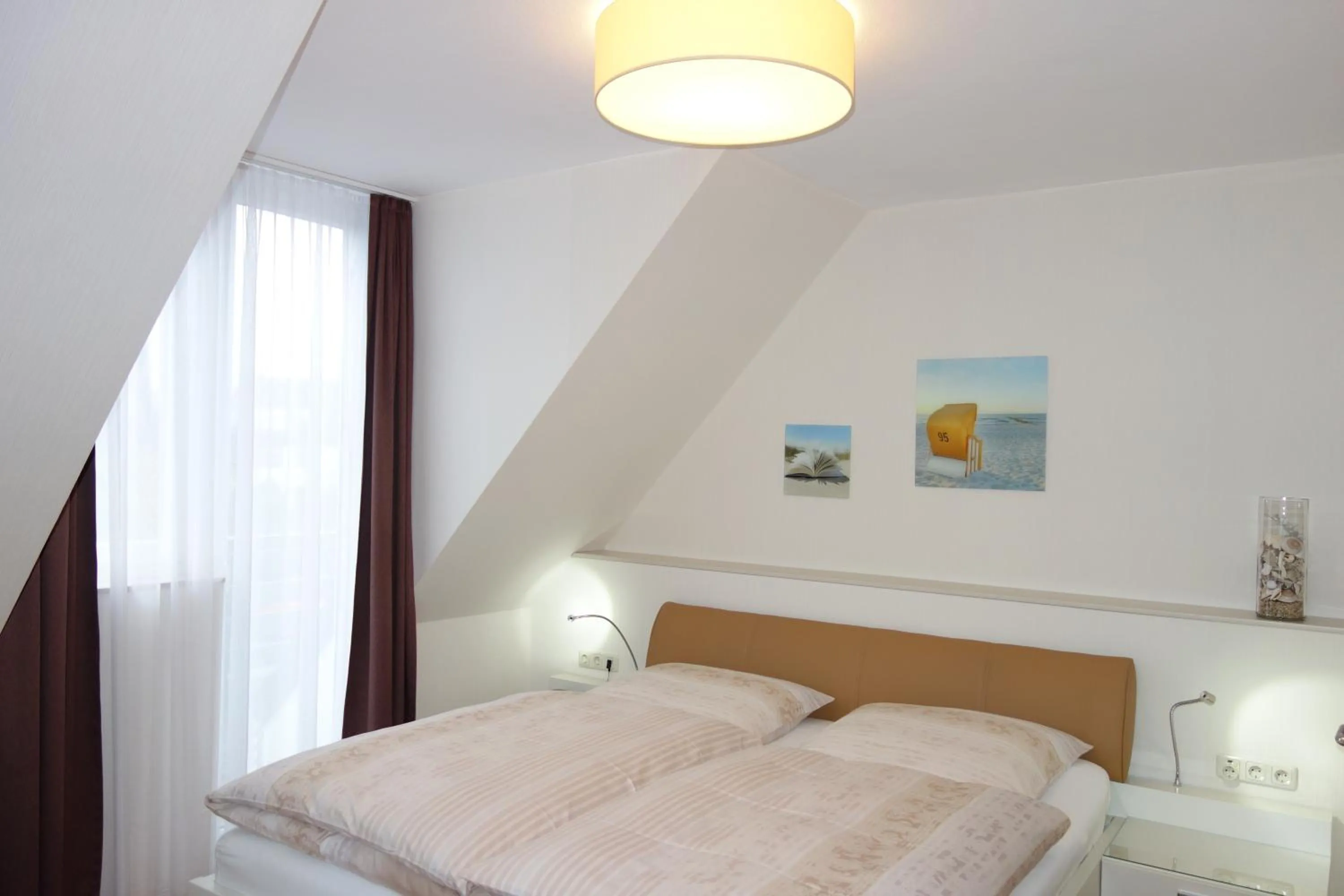 Bed in Hotel Gode Wind