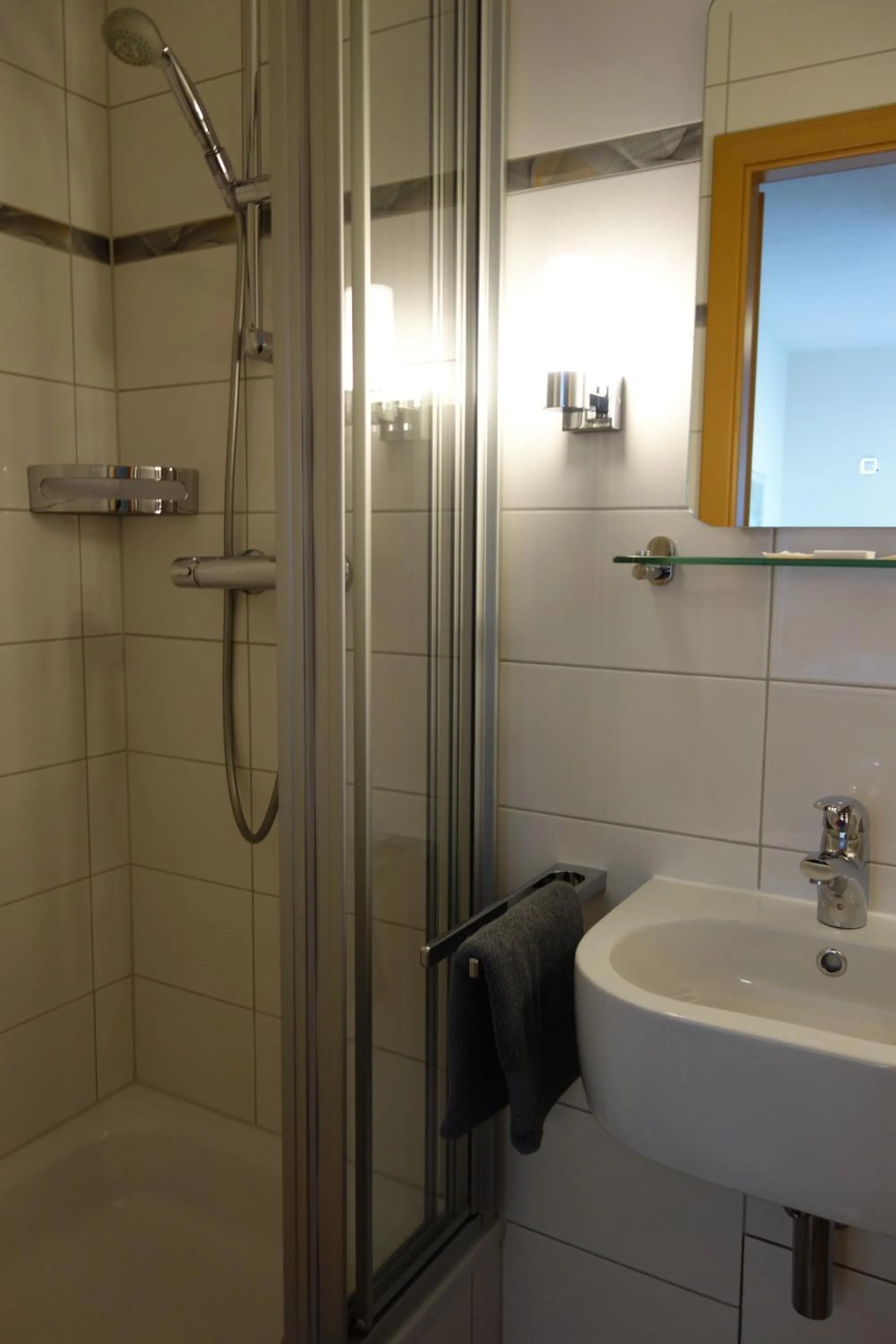 Shower in Hotel Gode Wind