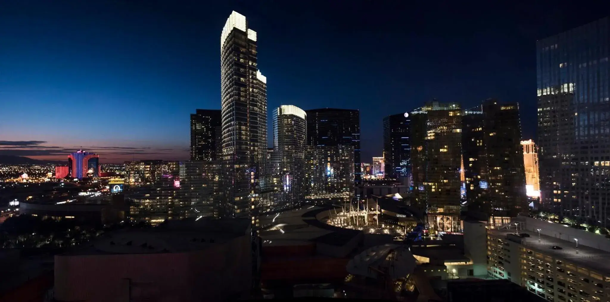 Property building in Park MGM Las Vegas Property building in Park MGM Las Vegas