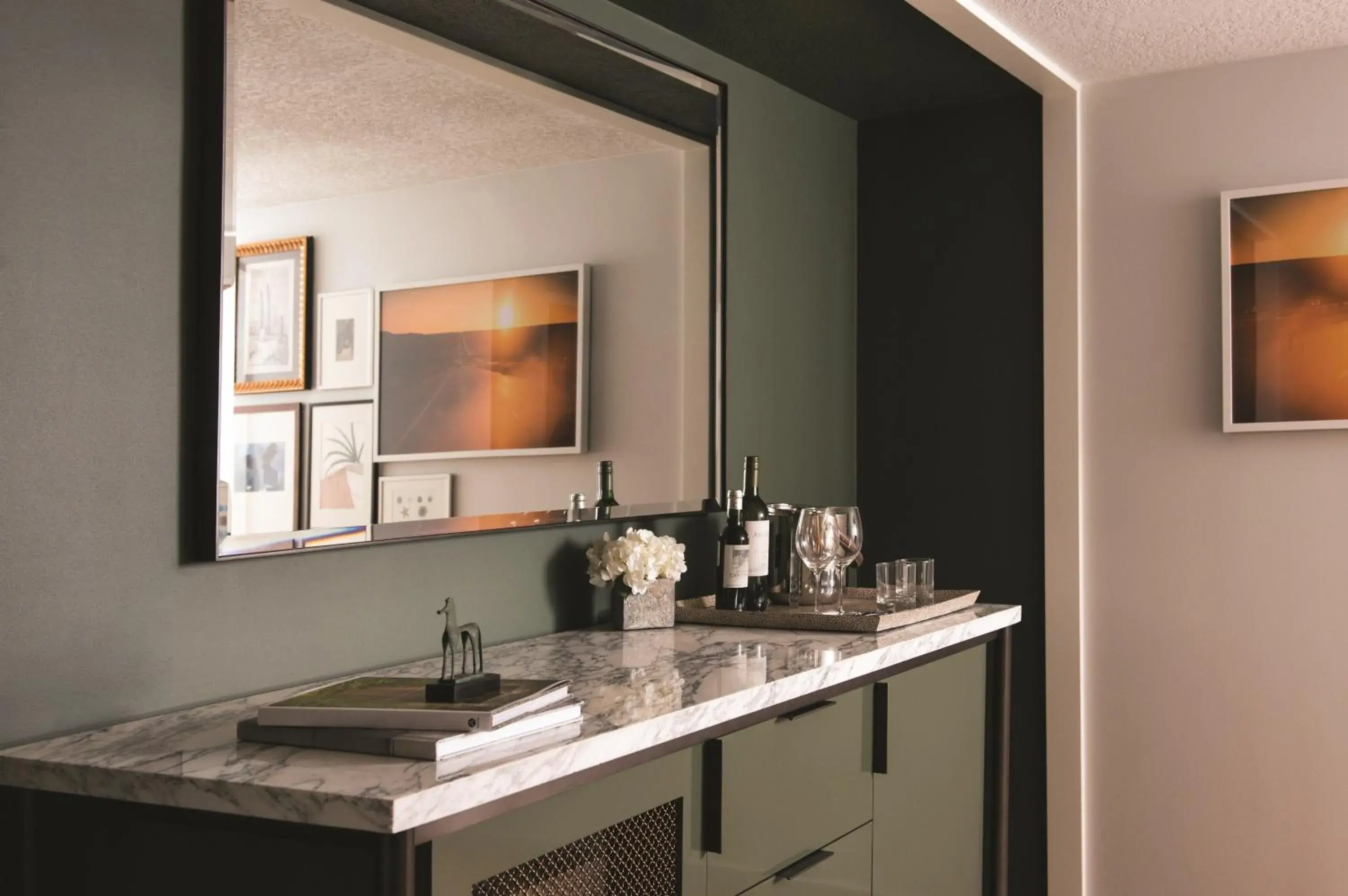 Photo of the whole room in Park MGM Las Vegas Photo of the whole room in Park MGM Las Vegas