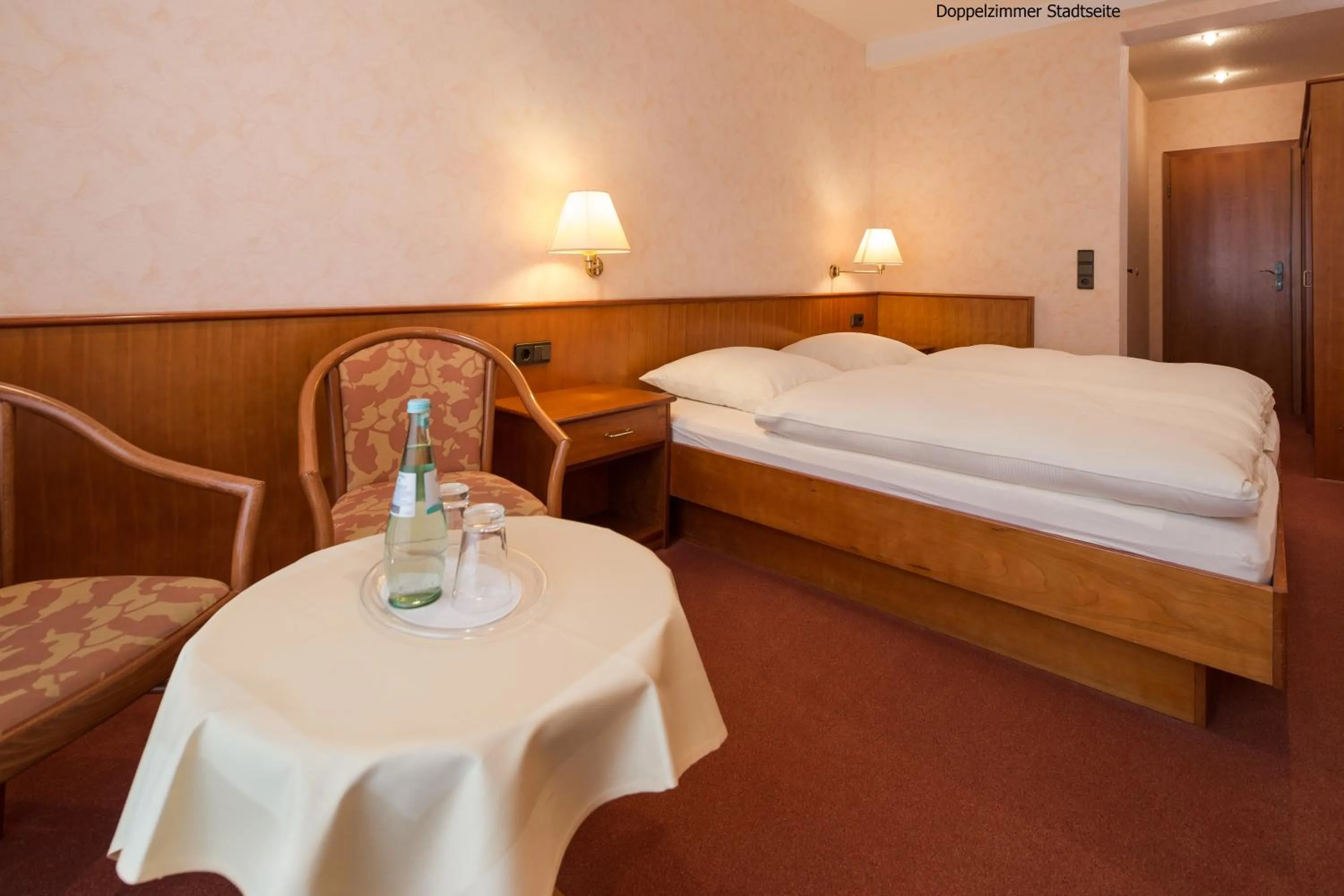 Photo of the whole room, Bed in Hotel Meeresburg