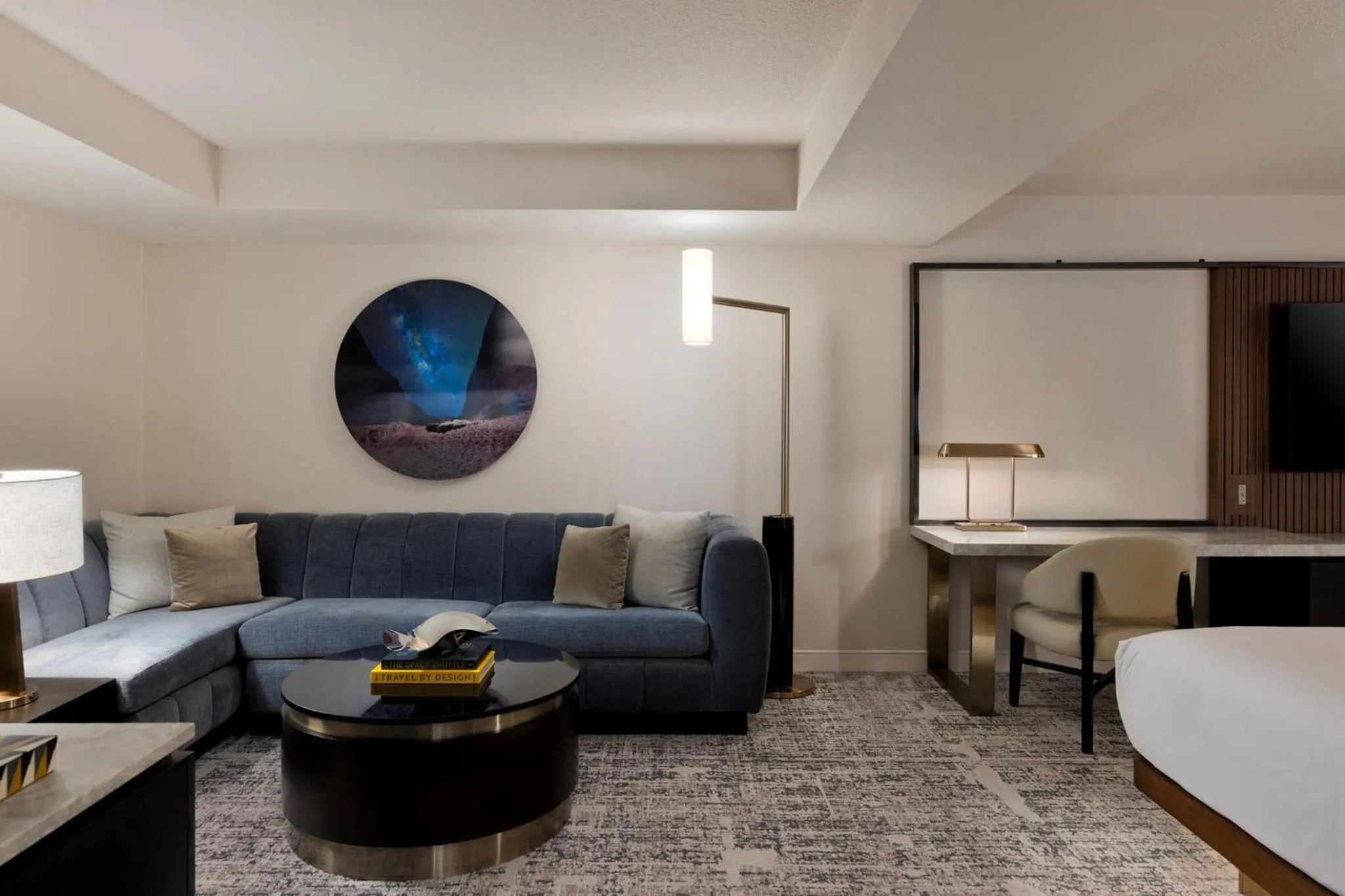 Photo of the whole room, Bed in MGM Grand