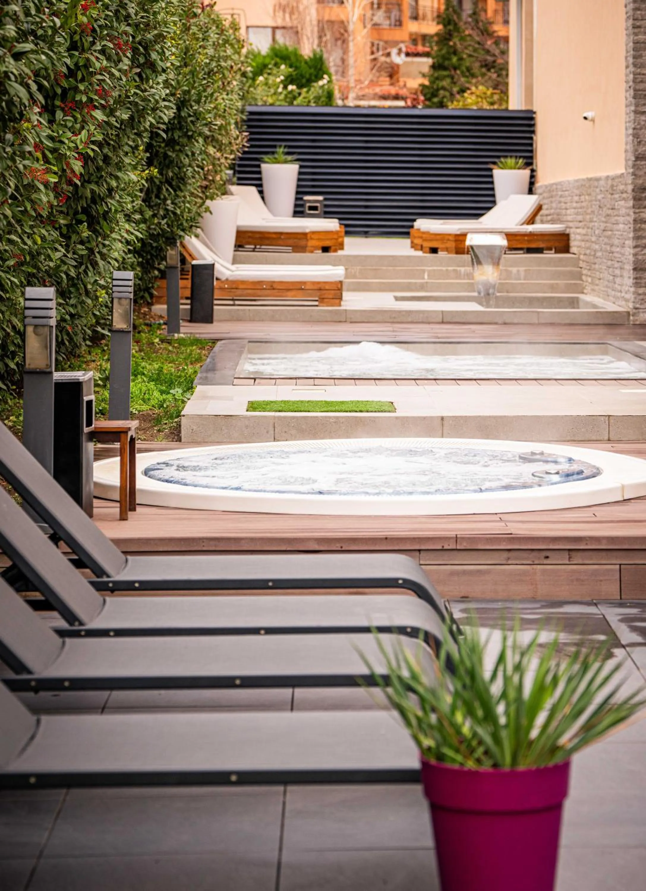 Pool view in Grand Hotel Sveti Vlas - Fitness & SPA Hotel