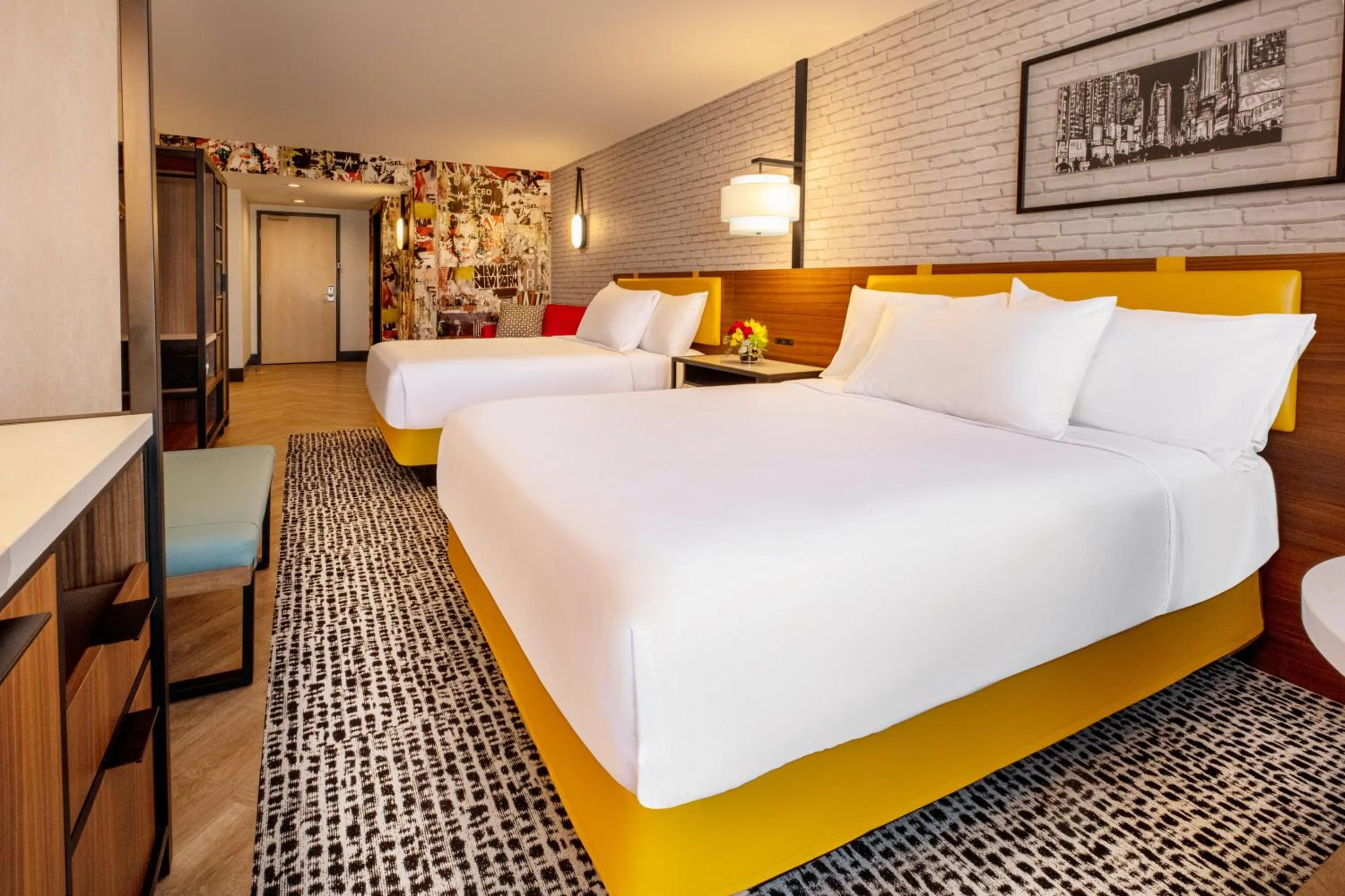 Bedroom, Bed in New York-New York