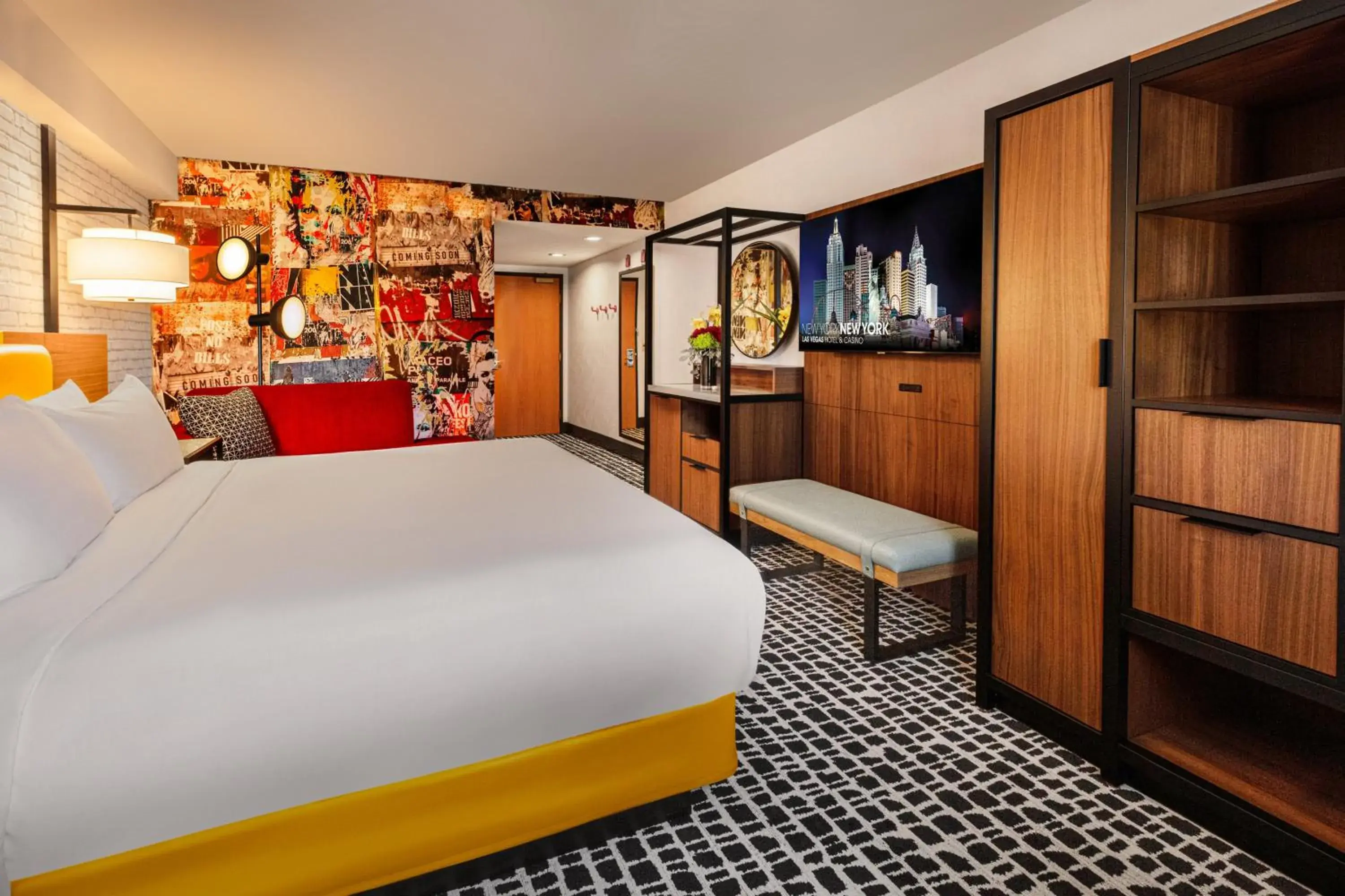 Bedroom, Bed in New York-New York Bedroom, Bed in New York-New York