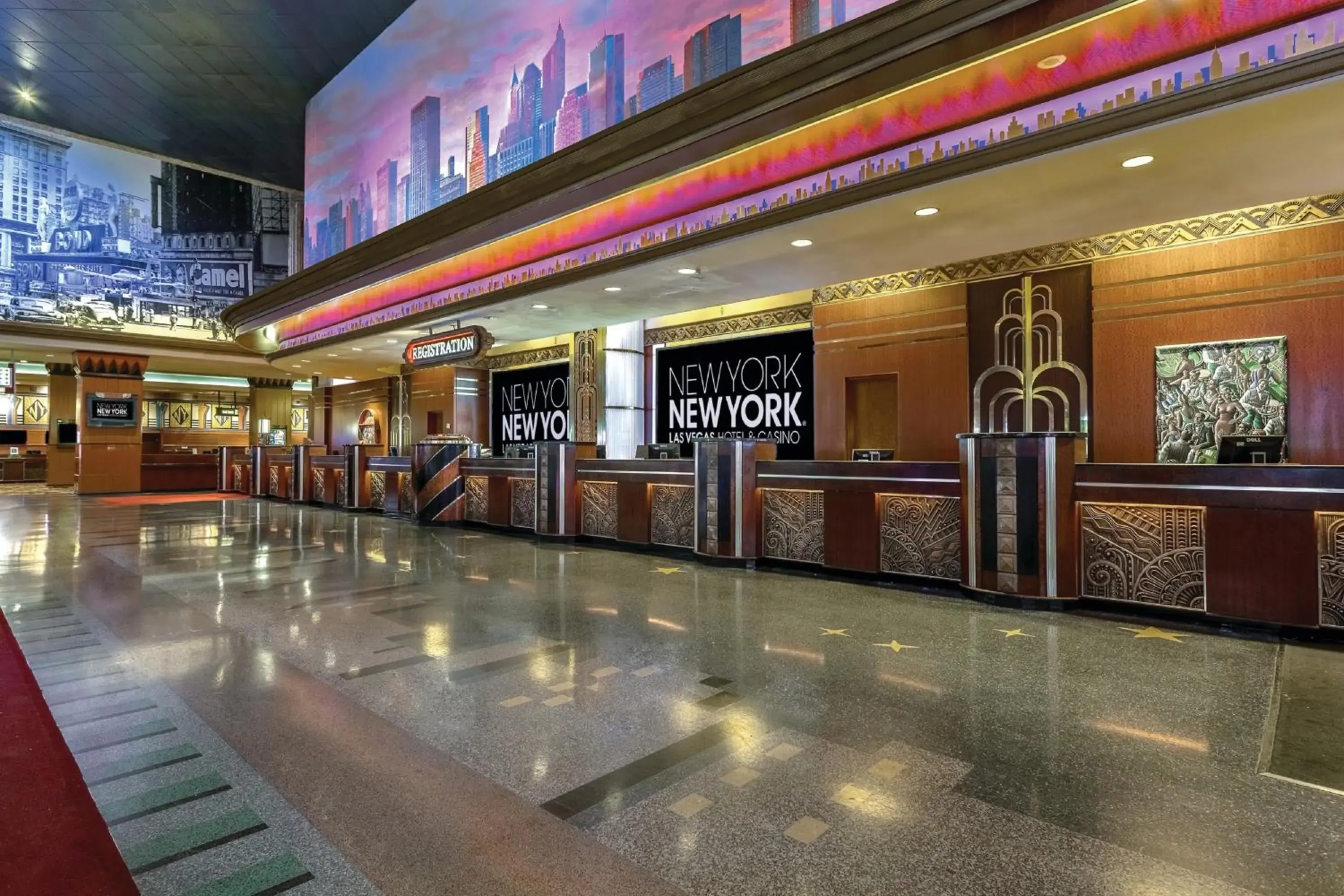 Lobby or reception in New York-New York Lobby or reception in New York-New York