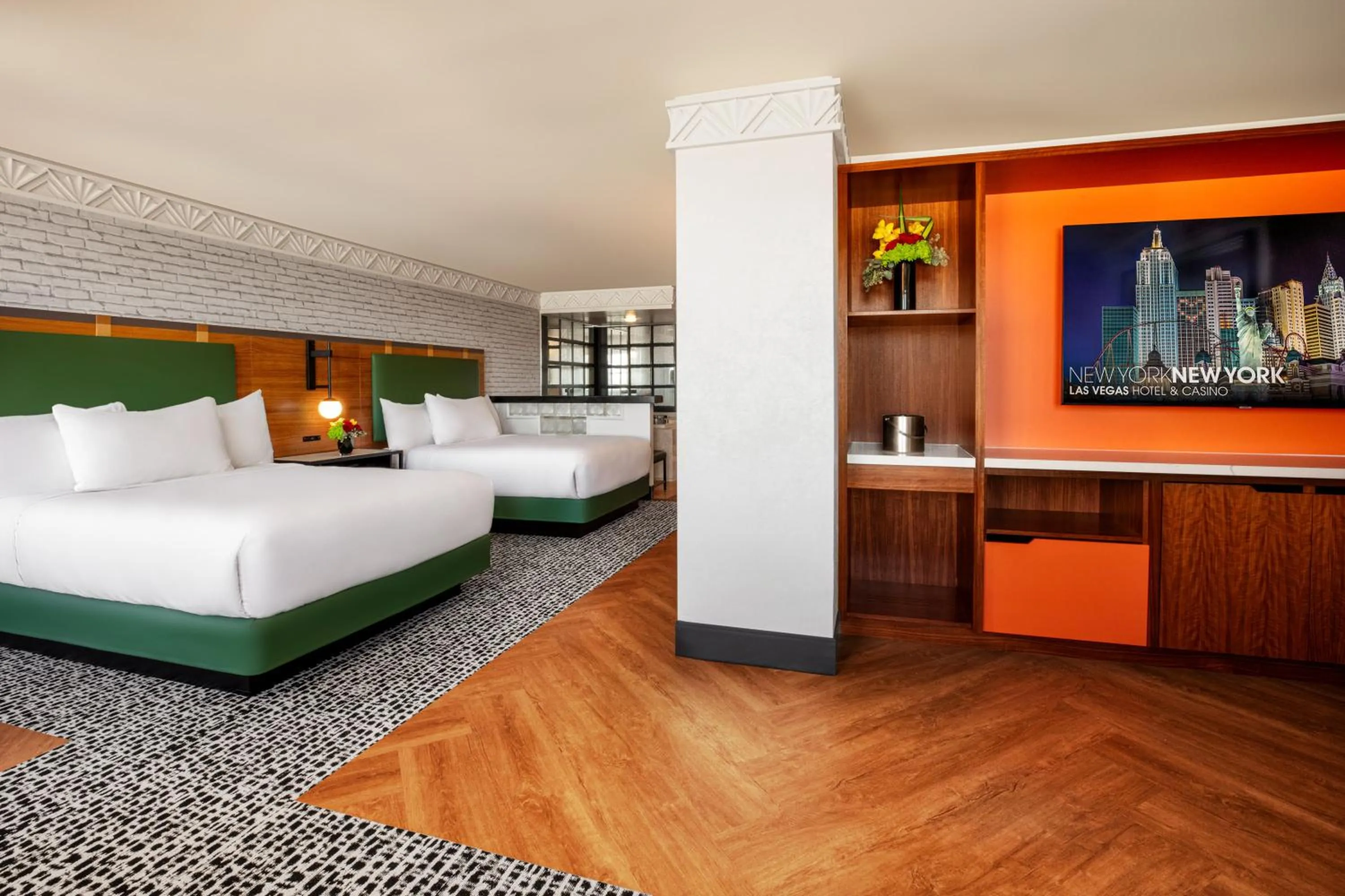 Bedroom, Bed in New York-New York