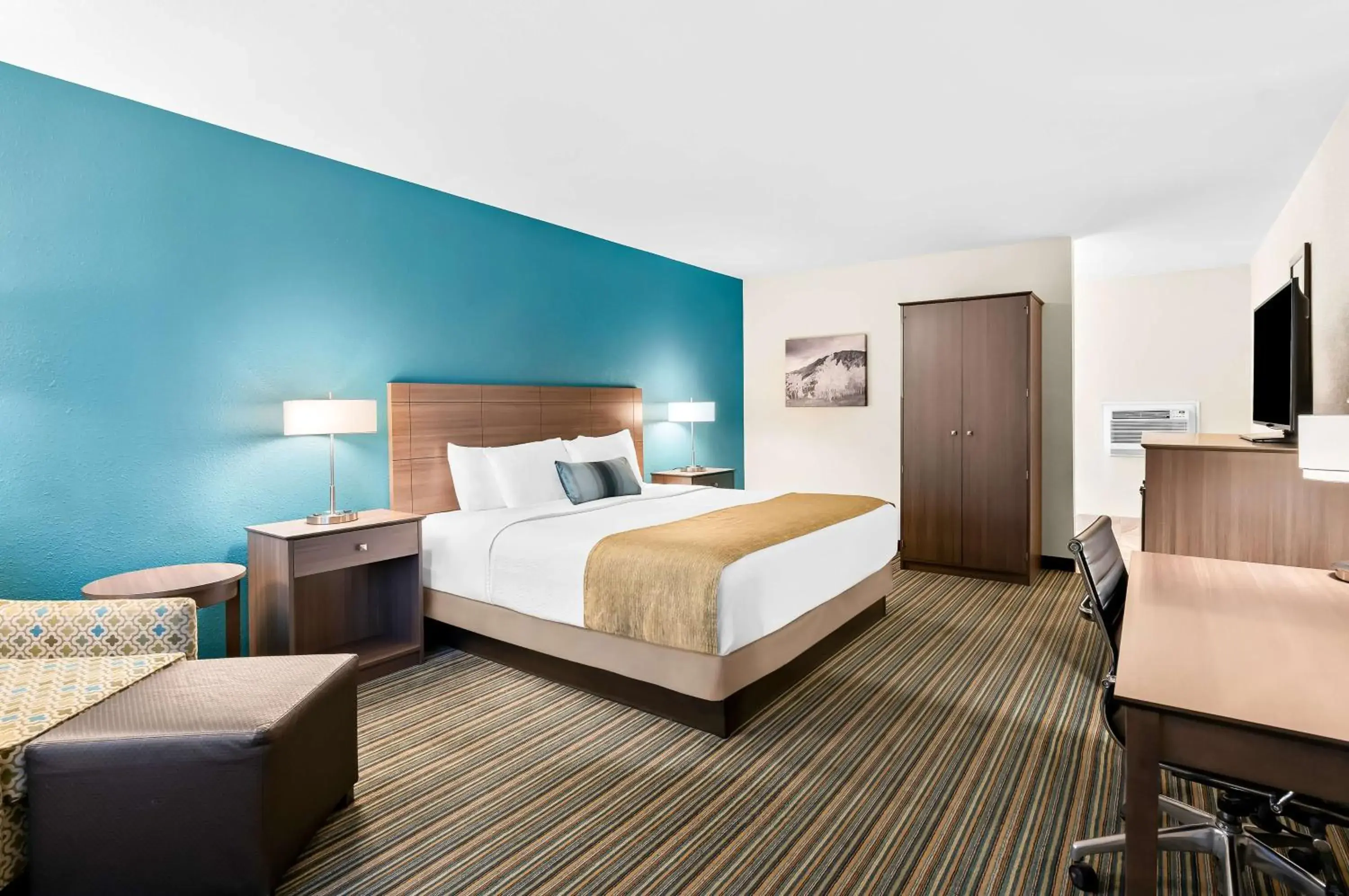 Bedroom, Bed in Best Western Paradise Inn Bedroom, Bed in Best Western Paradise Inn
