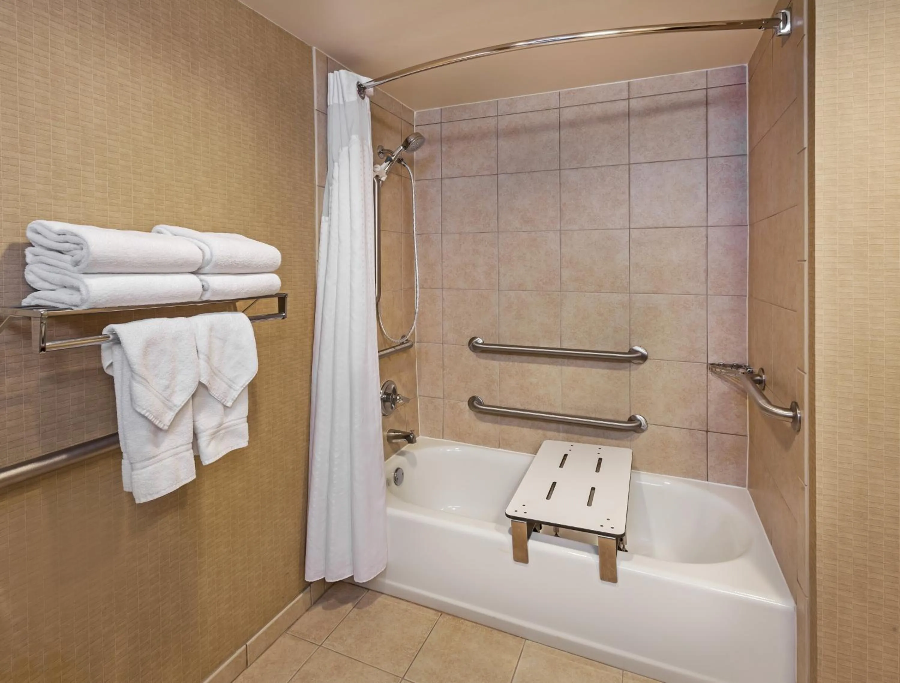 Bathroom in Holiday Inn Springdale-Fayetteville Area by IHG