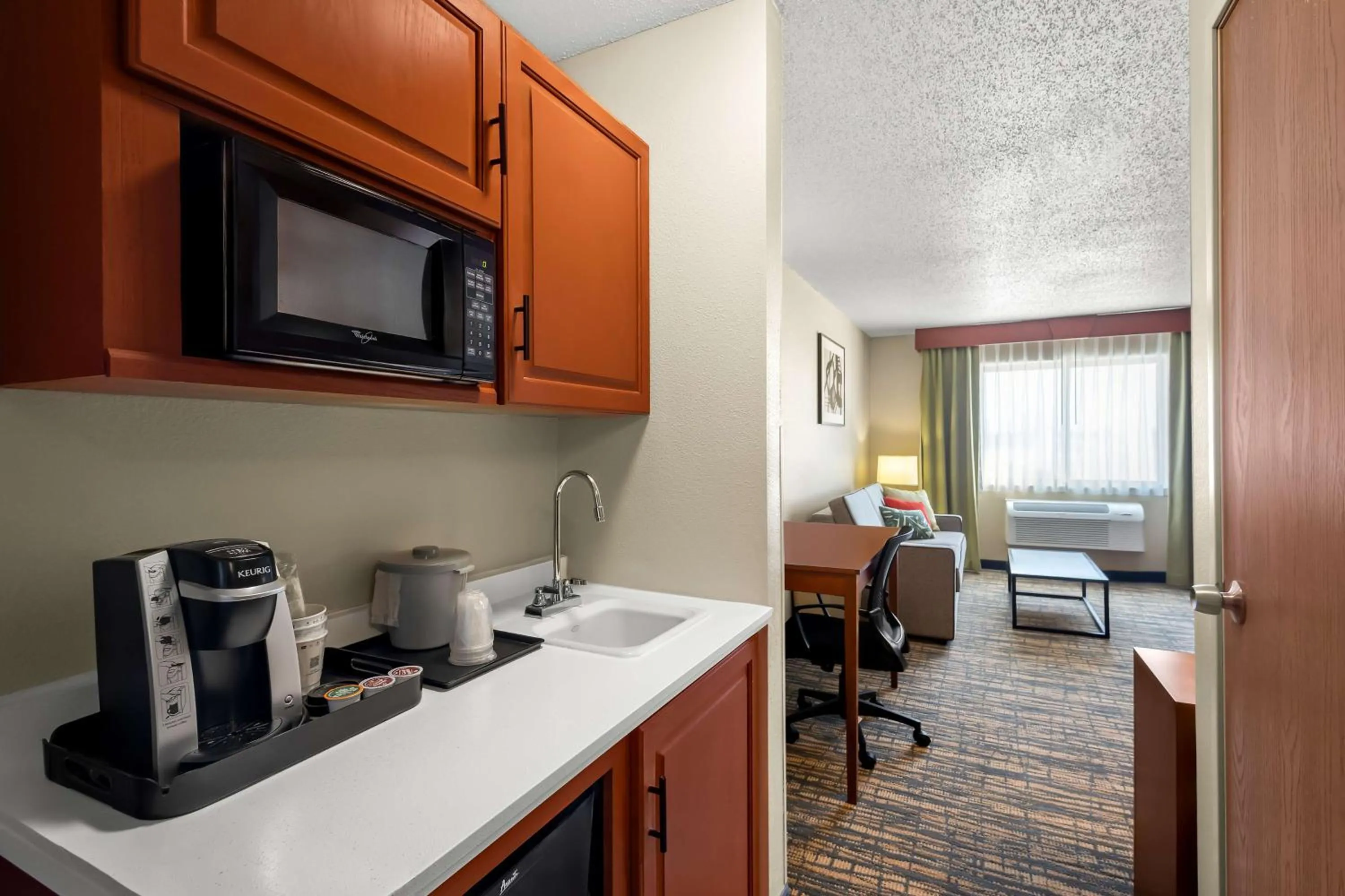 Photo of the whole room in SureStay Plus by Best Western Fremont I-69