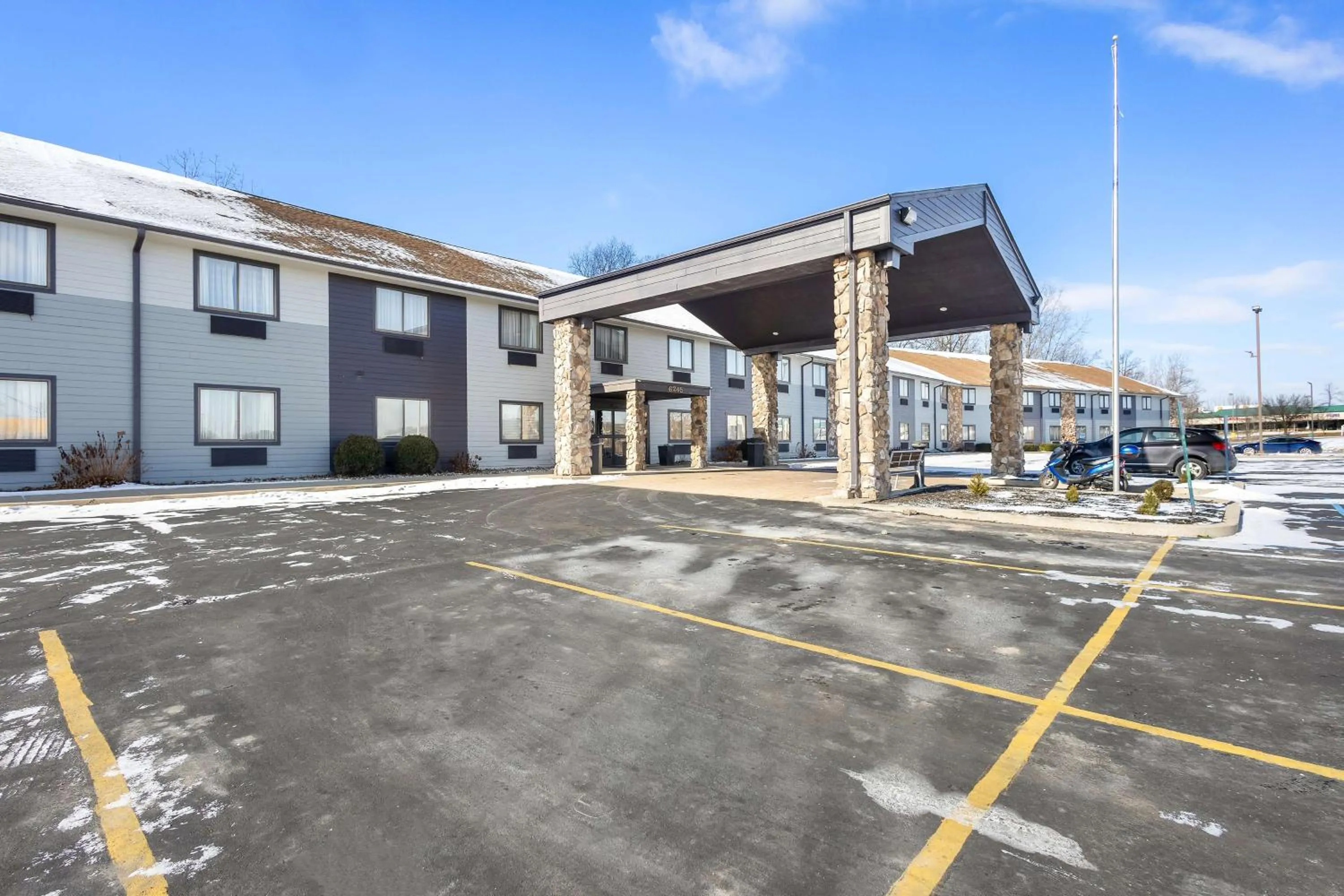 Property building in SureStay Plus by Best Western Fremont I-69
