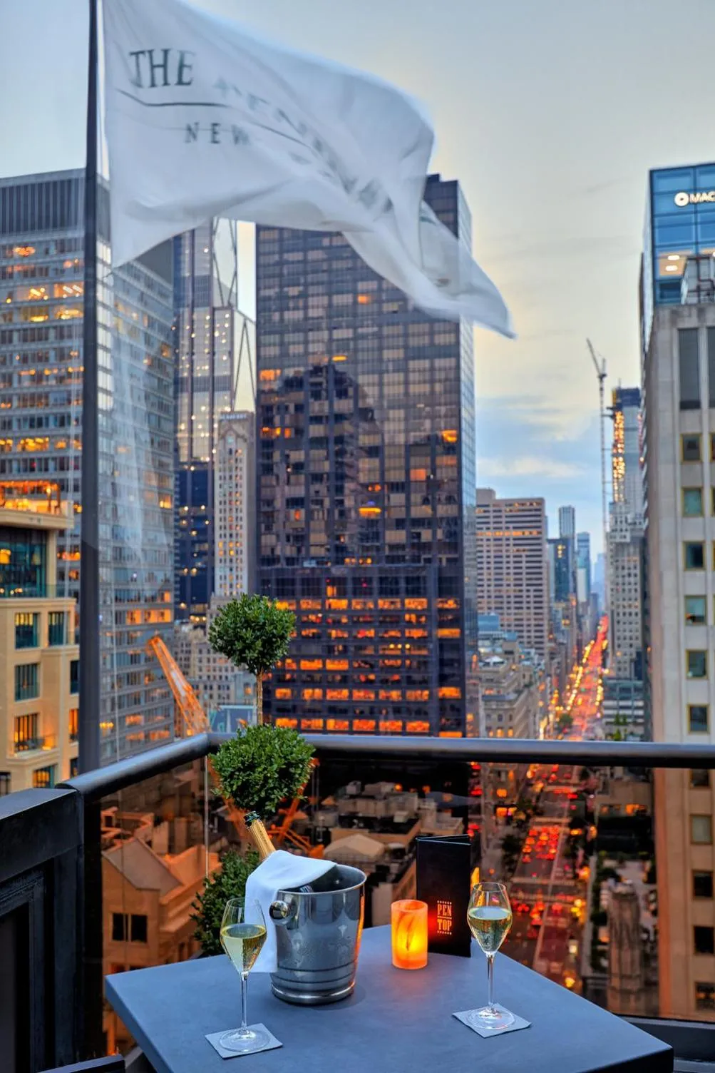 City view in The Peninsula New York