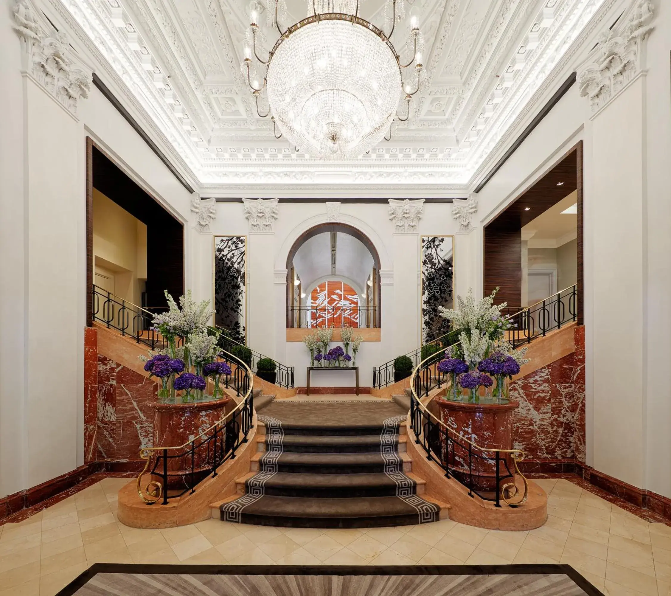 Lobby or reception in The Peninsula New York Lobby or reception in The Peninsula New York