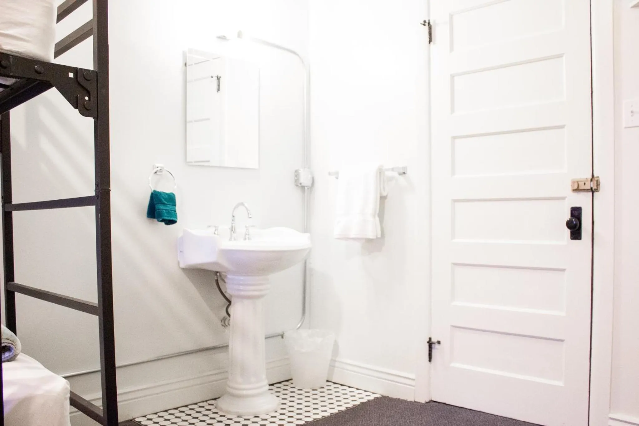 Decorative detail in 11th Avenue Hostel