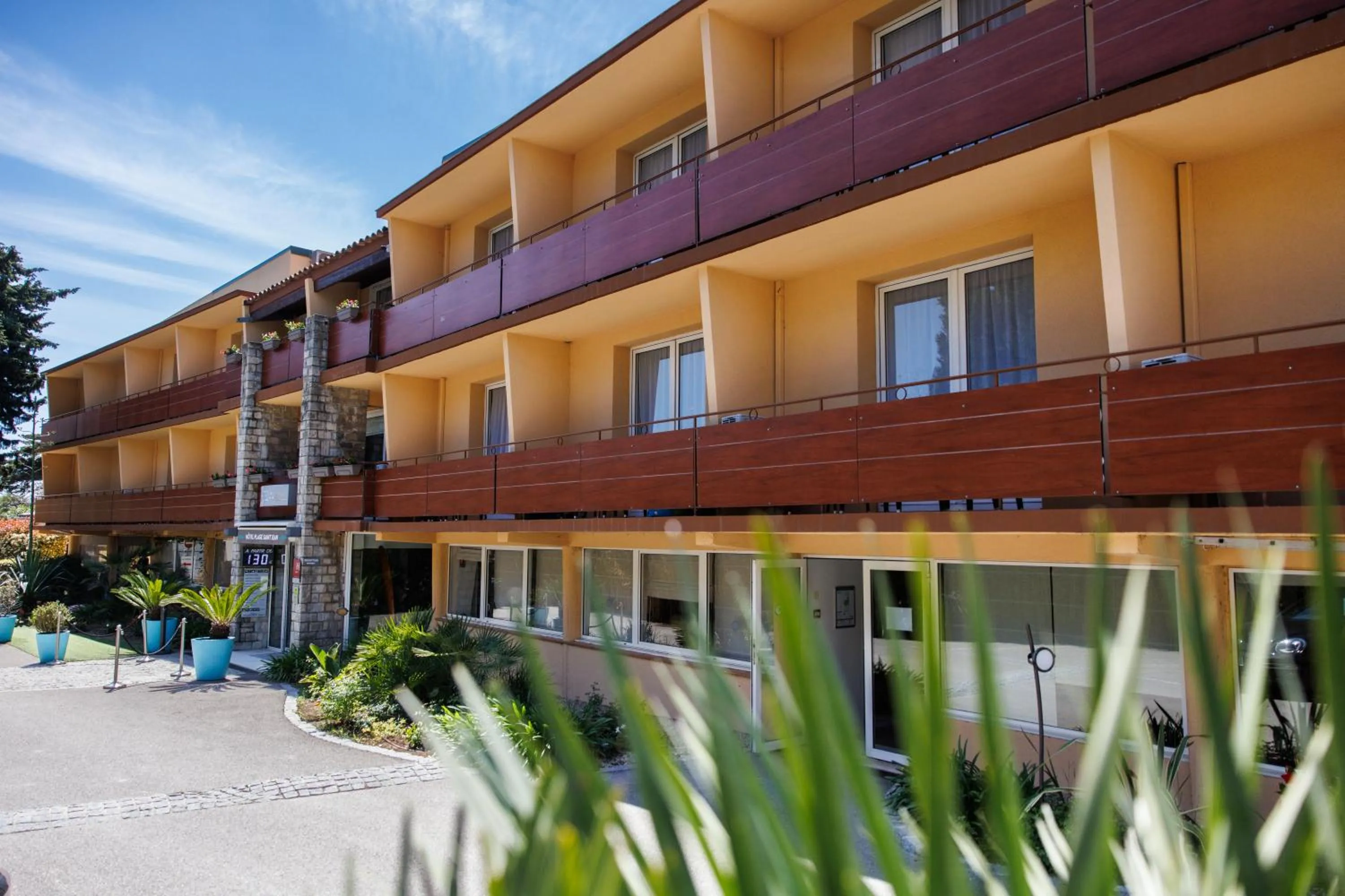Property building in Hotel SPA Plage St Jean