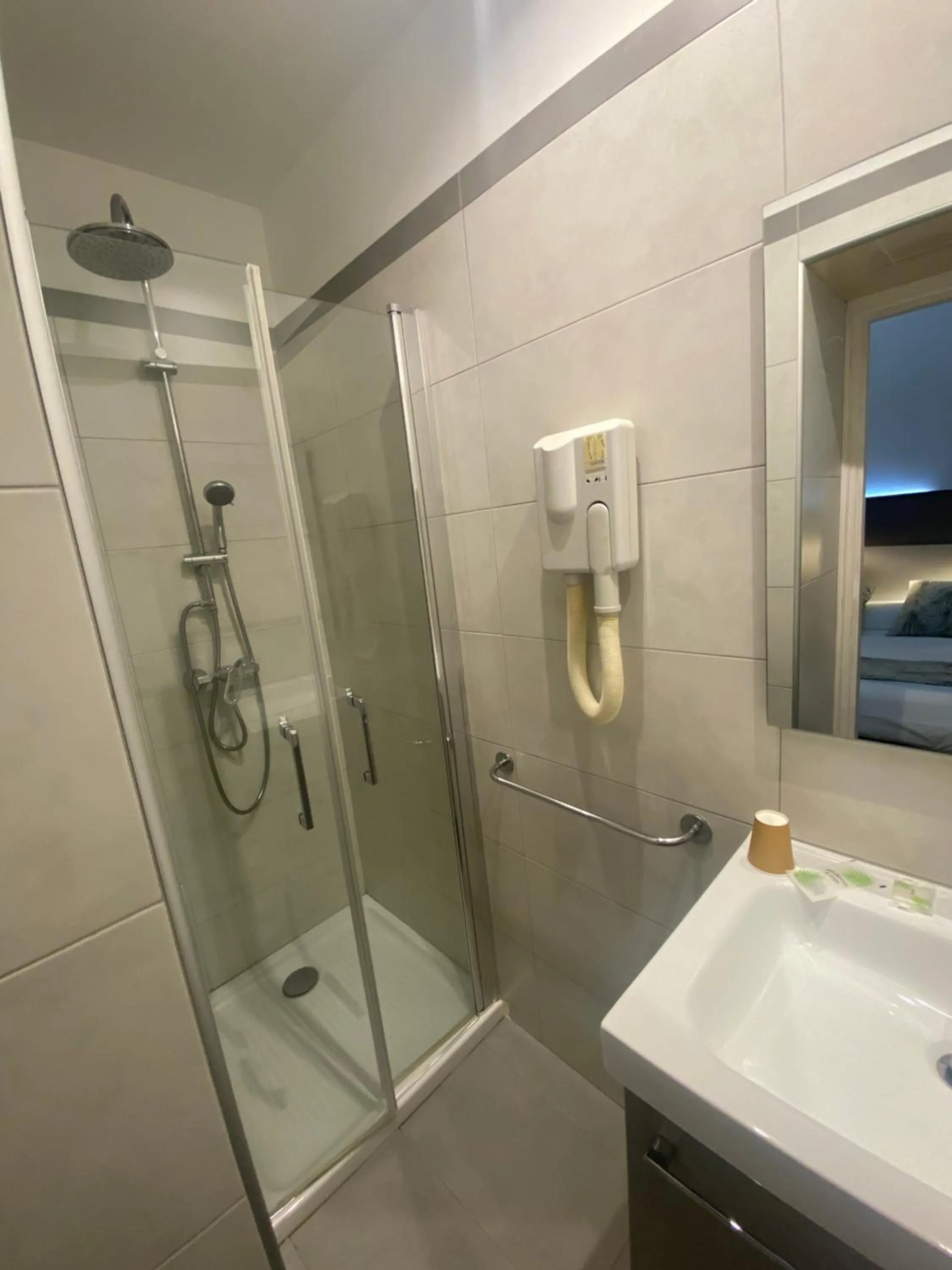 Shower in Hotel Belvedere