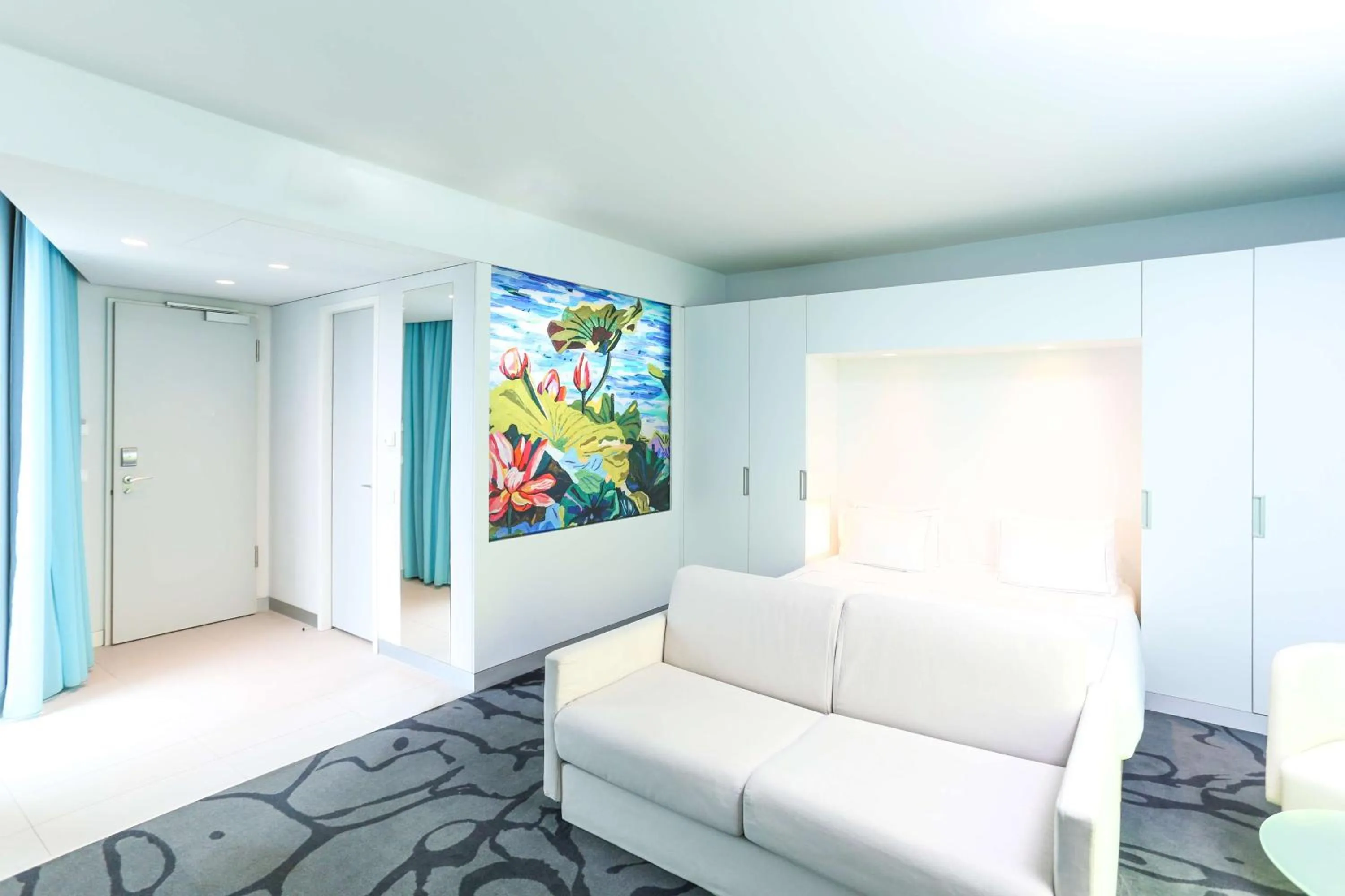 Photo of the whole room in art'otel cologne, Powered by Radisson Hotels