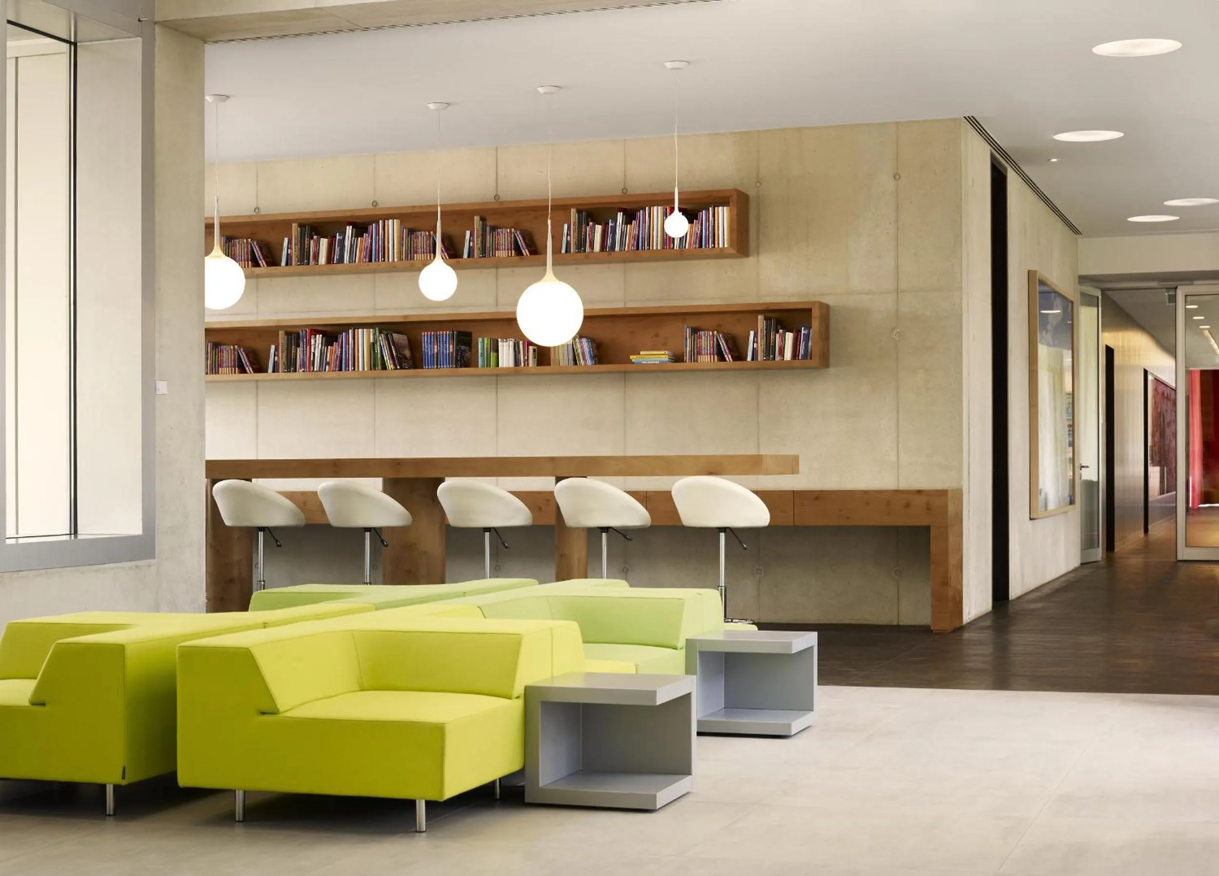 Library in art'otel cologne, Powered by Radisson Hotels