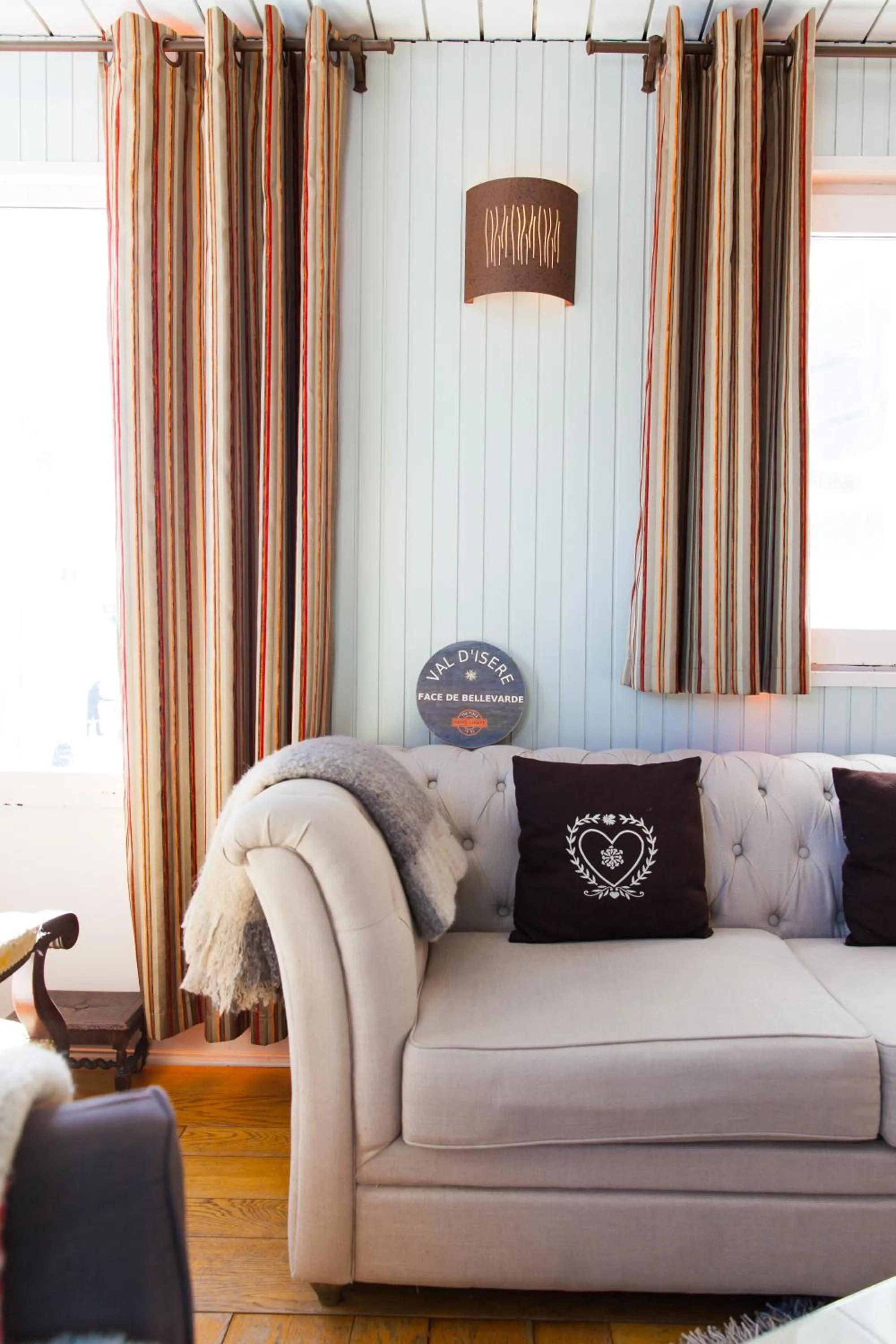 Living room in Hôtel La Vanoise