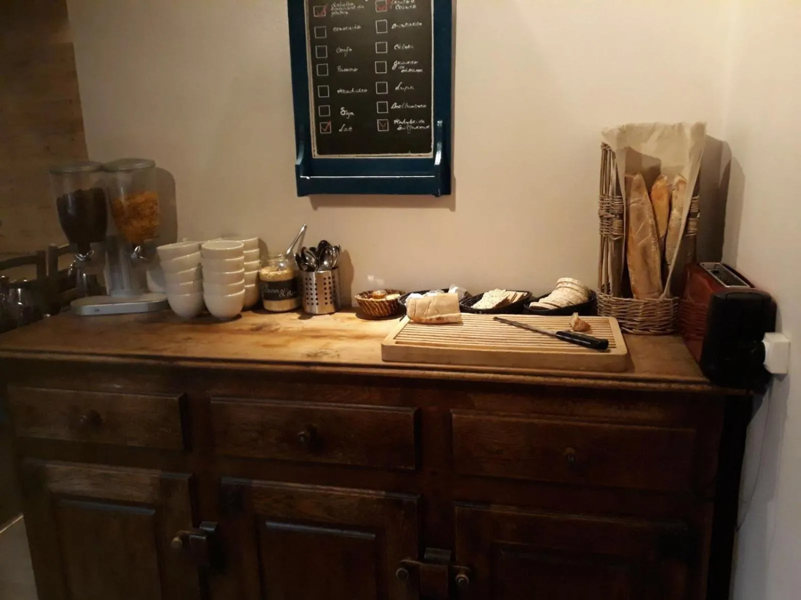 Breakfast in Hôtel La Vanoise