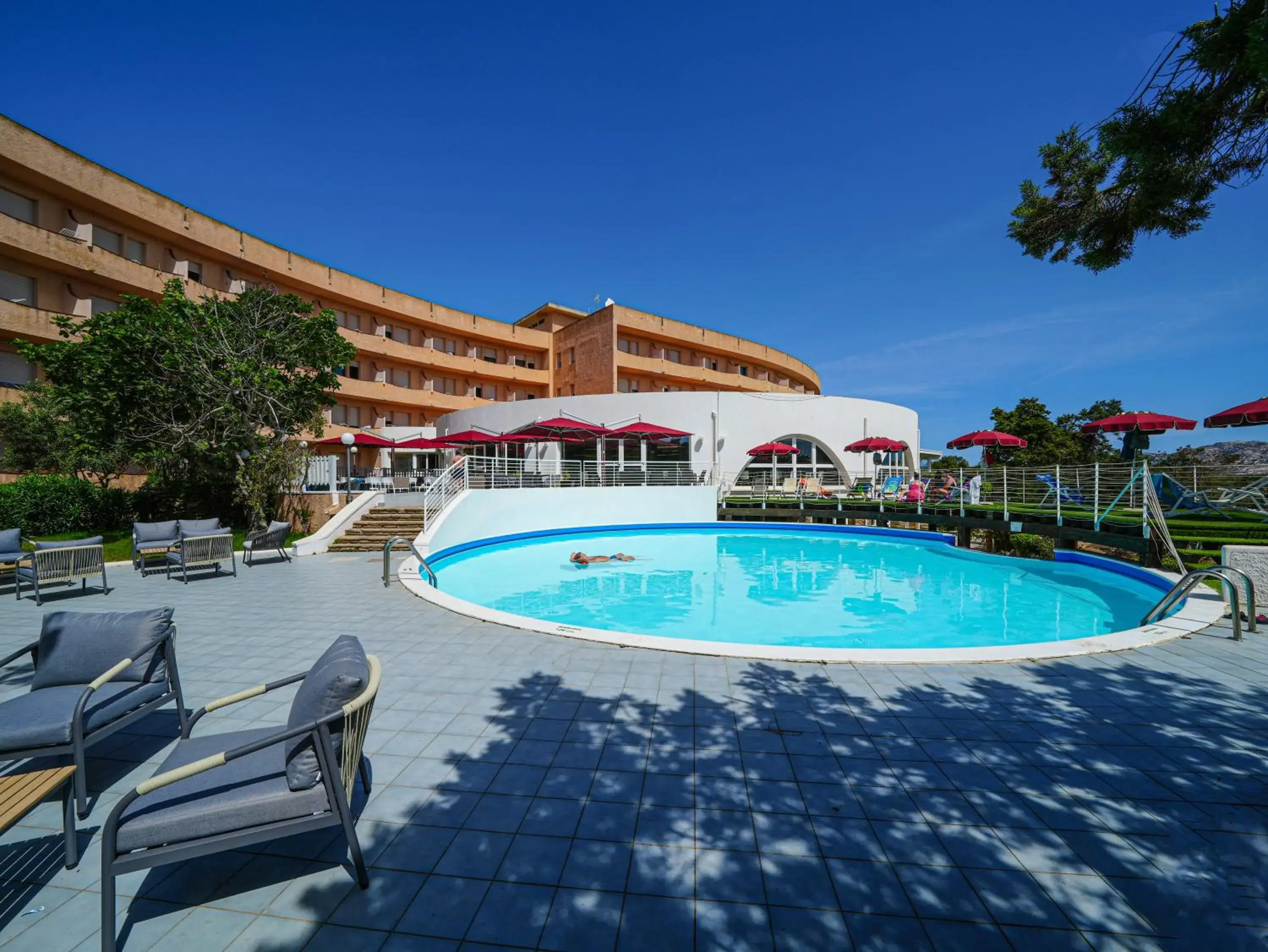 Swimming pool in Club Esse Roccaruja Swimming pool in Club Esse Roccaruja