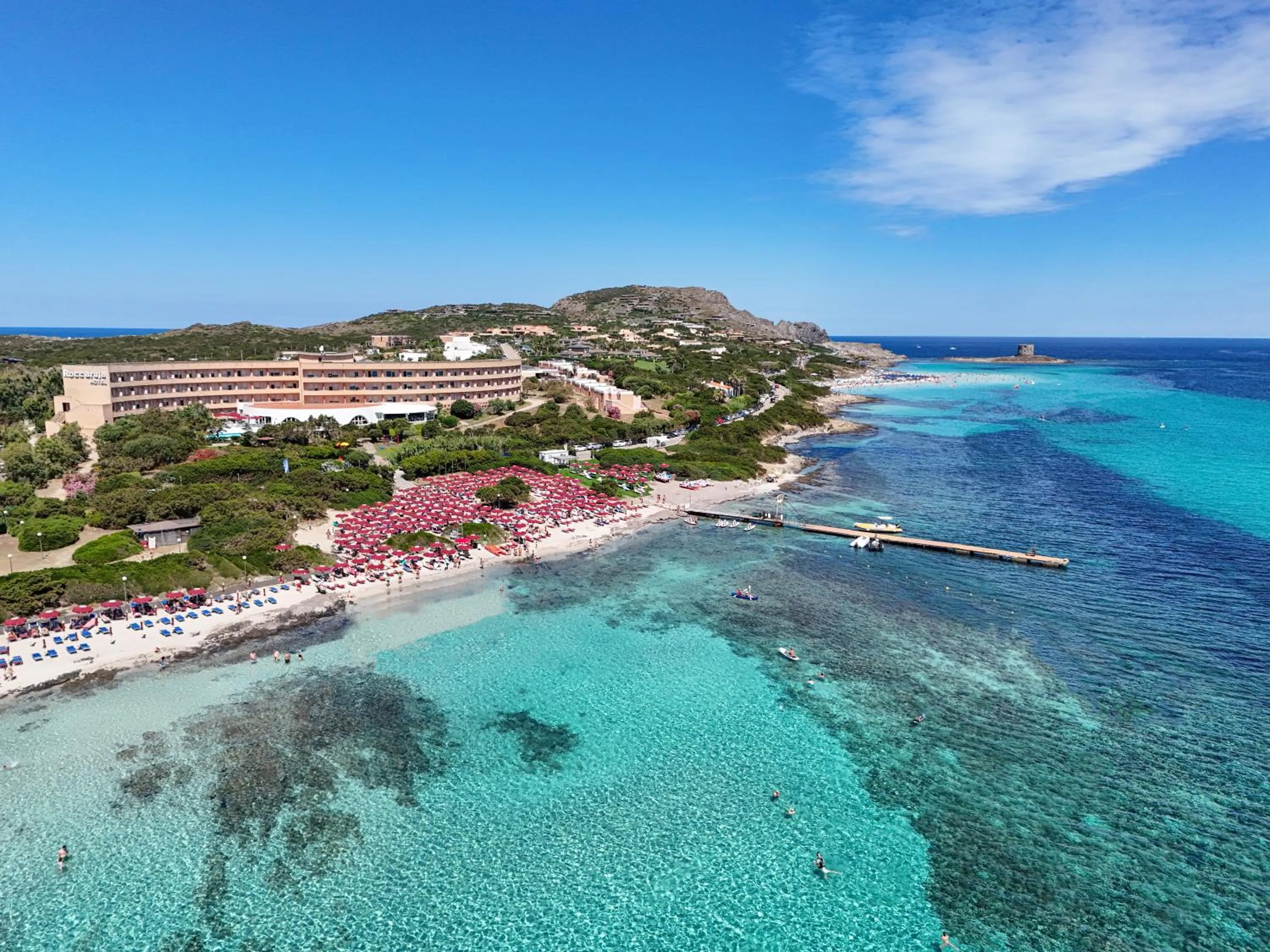 Beach in Club Esse Roccaruja