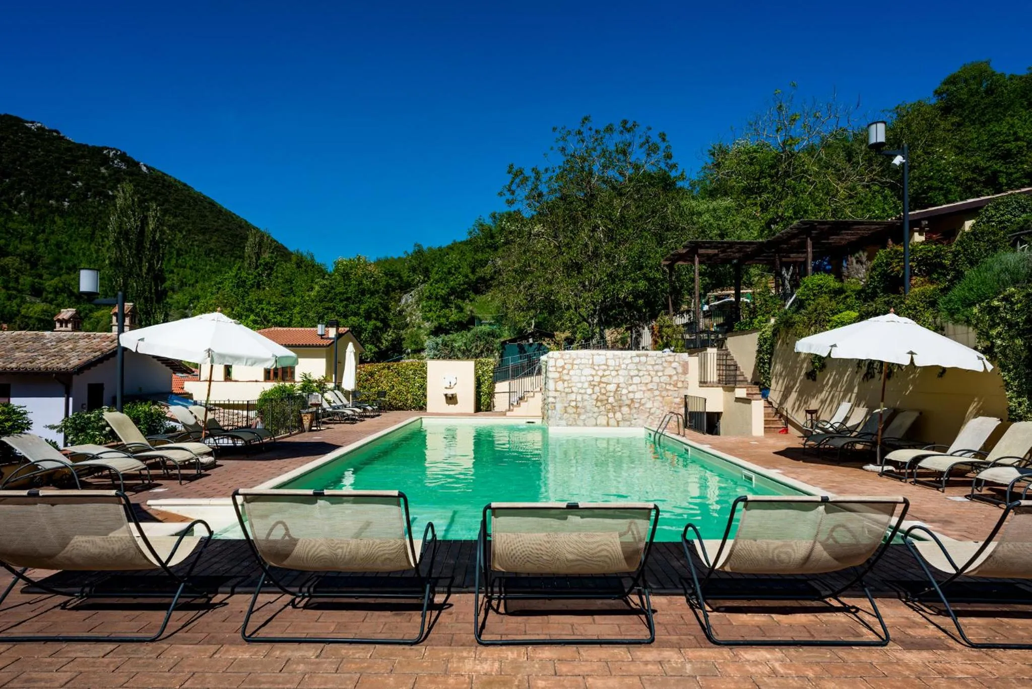 Swimming pool in Guesia Village Hotel e Spa