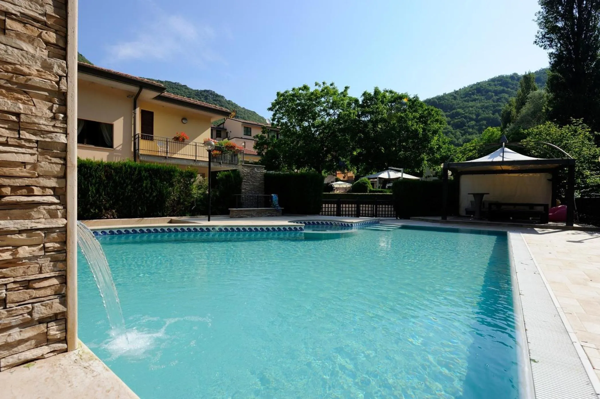 Swimming pool in Guesia Village Hotel e Spa