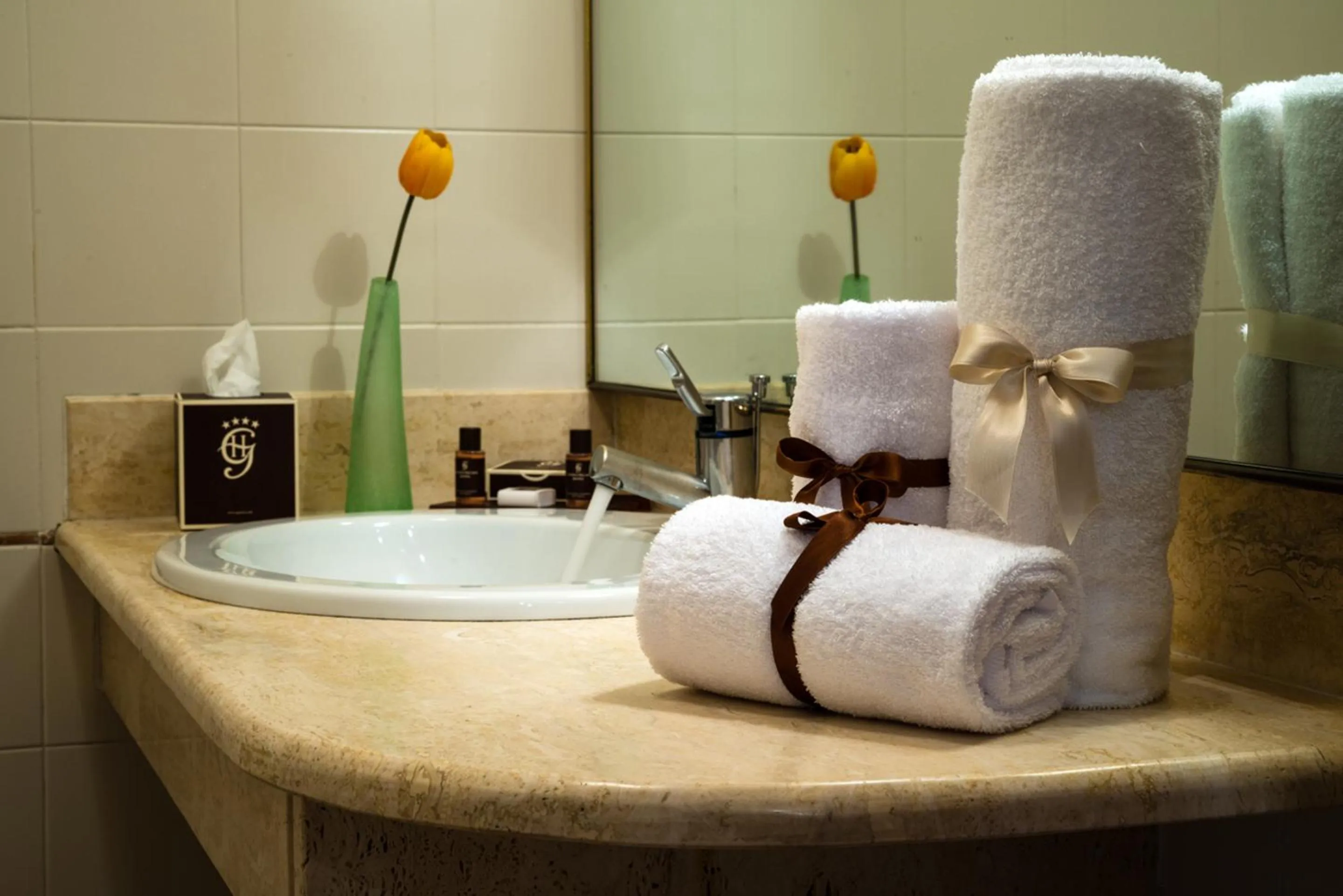 Bathroom in Guesia Village Hotel e Spa