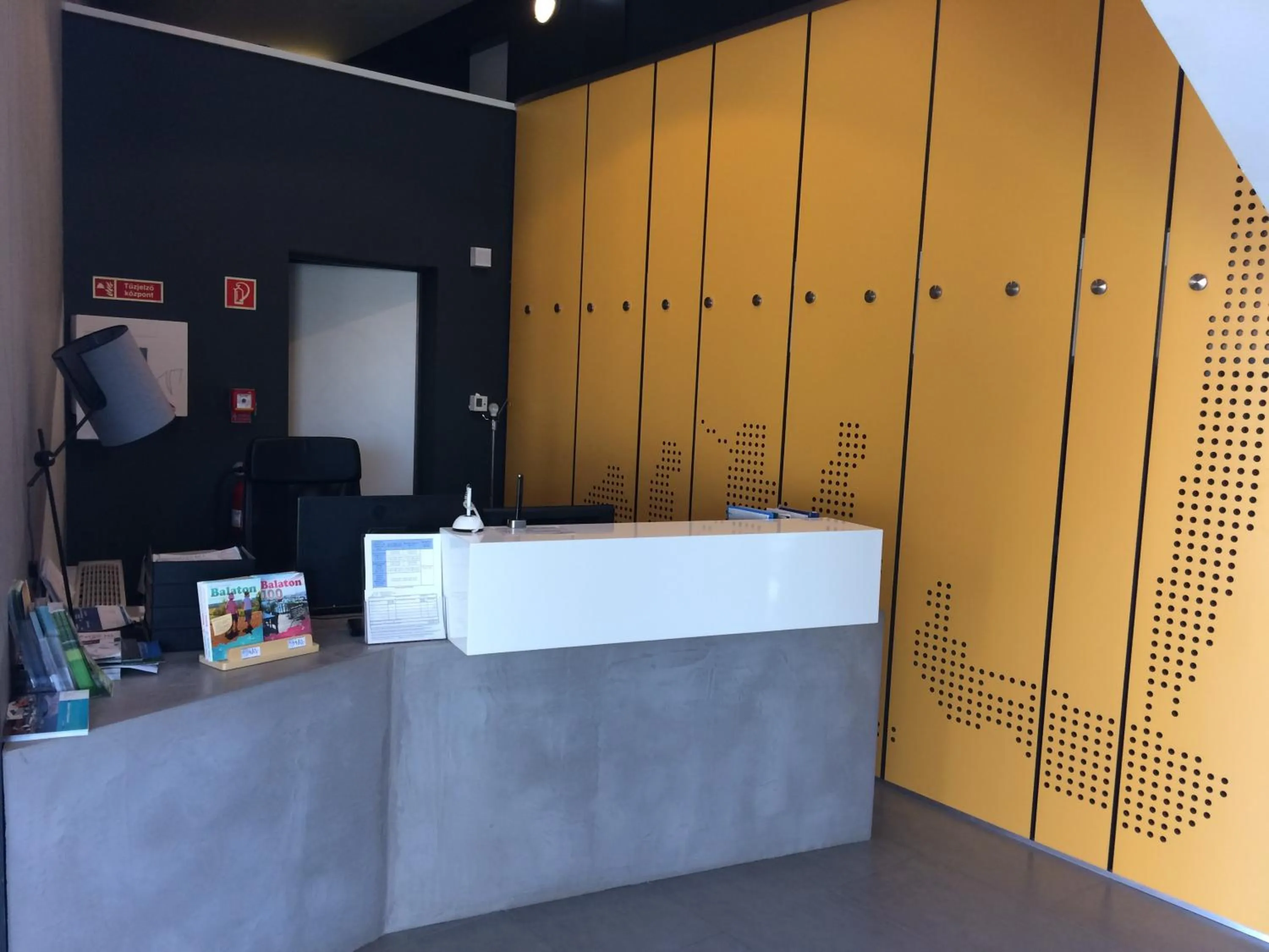 Lobby or reception in Fenyves Yacht Club Superior