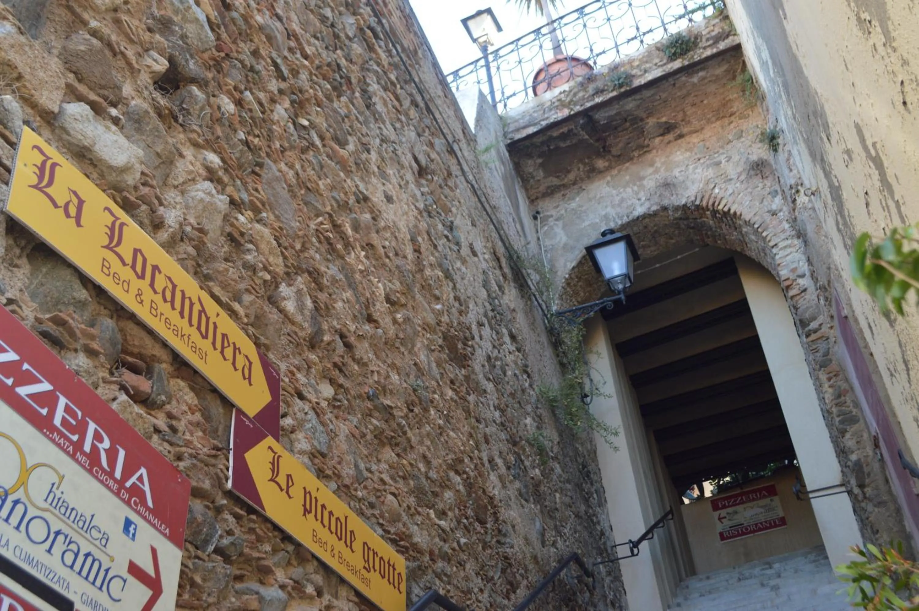 Landmark view in La Locandiera affittacamere