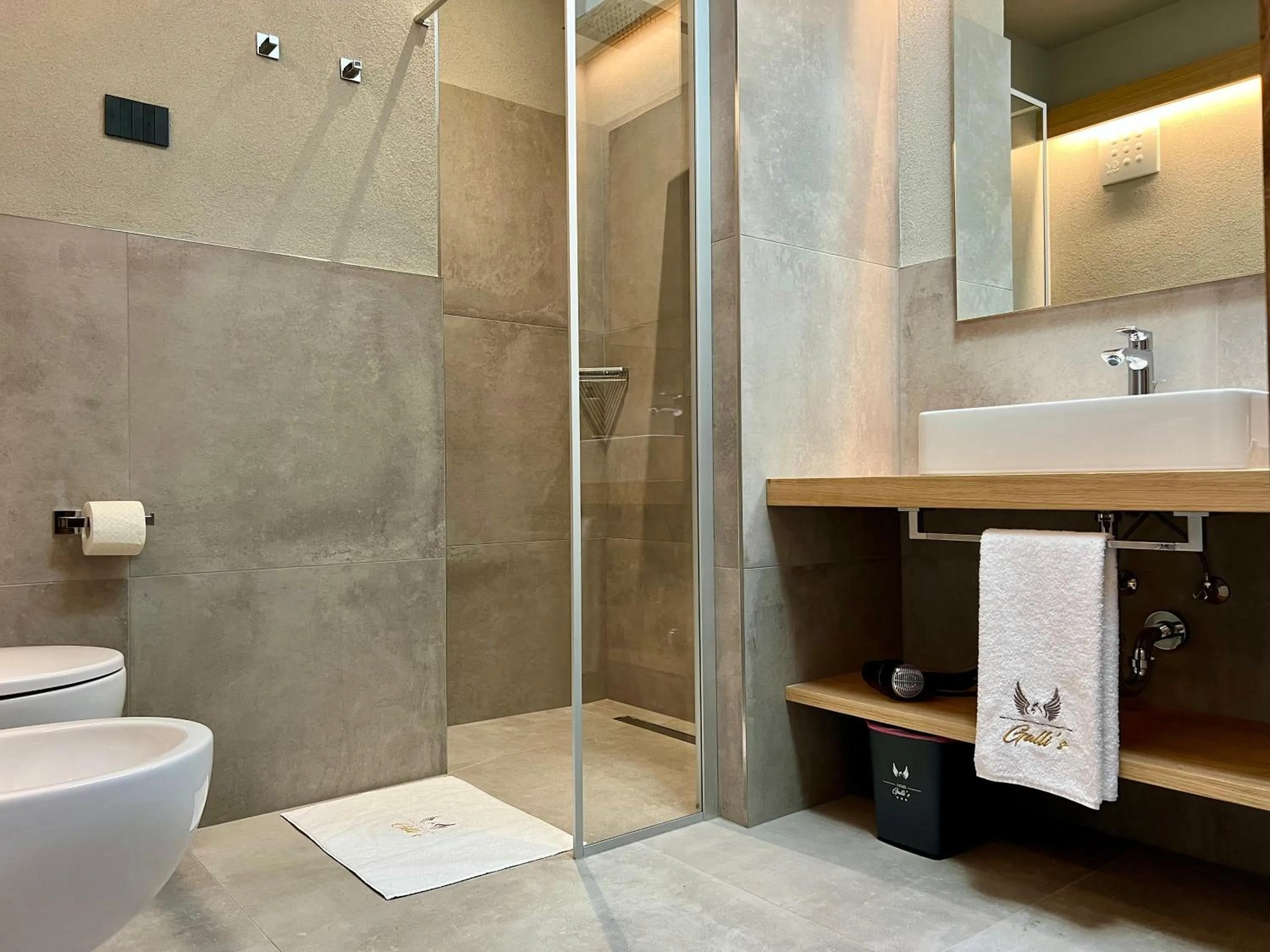 Shower in Hotel Galli's - Centro