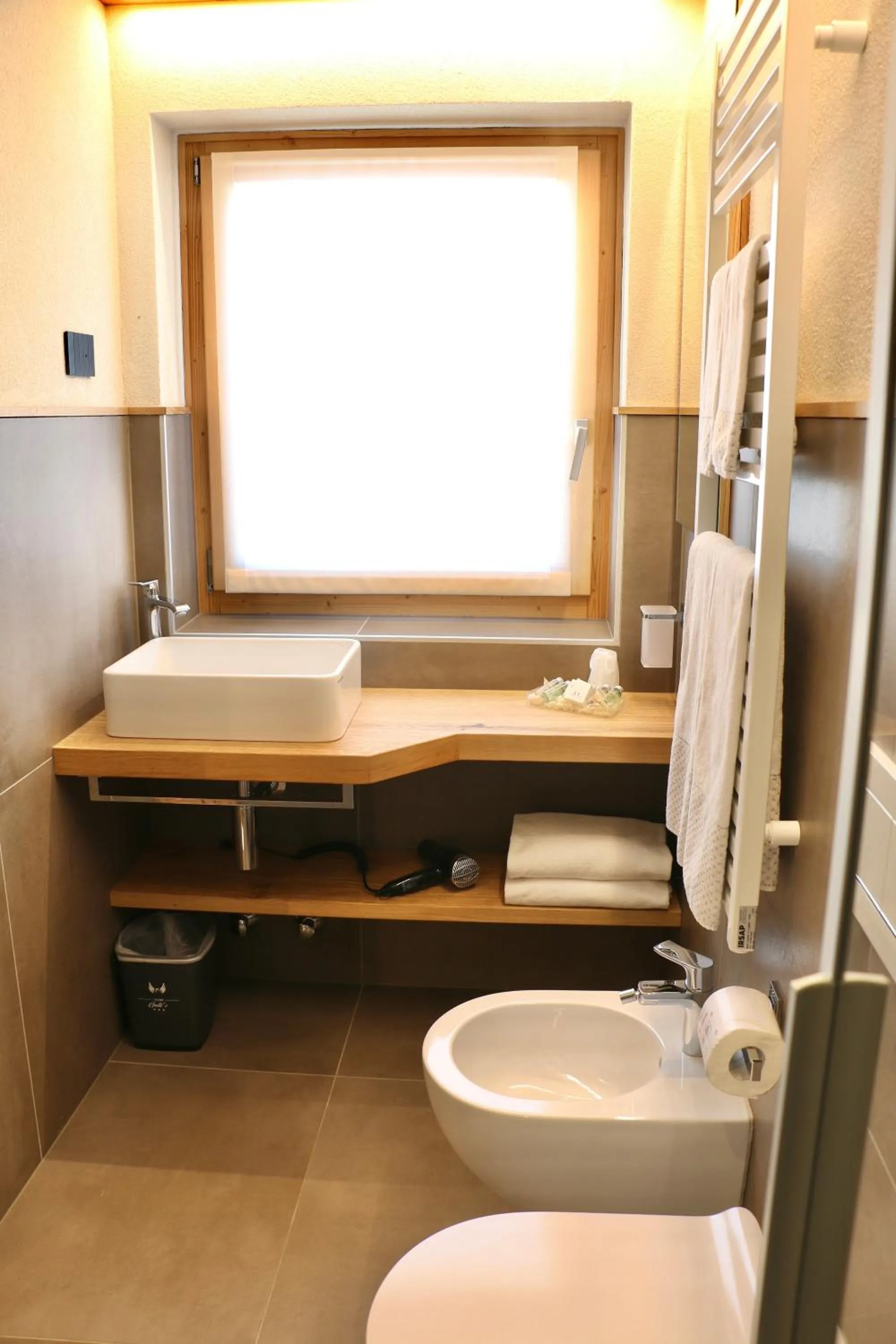 Toilet in Hotel Galli's - Centro