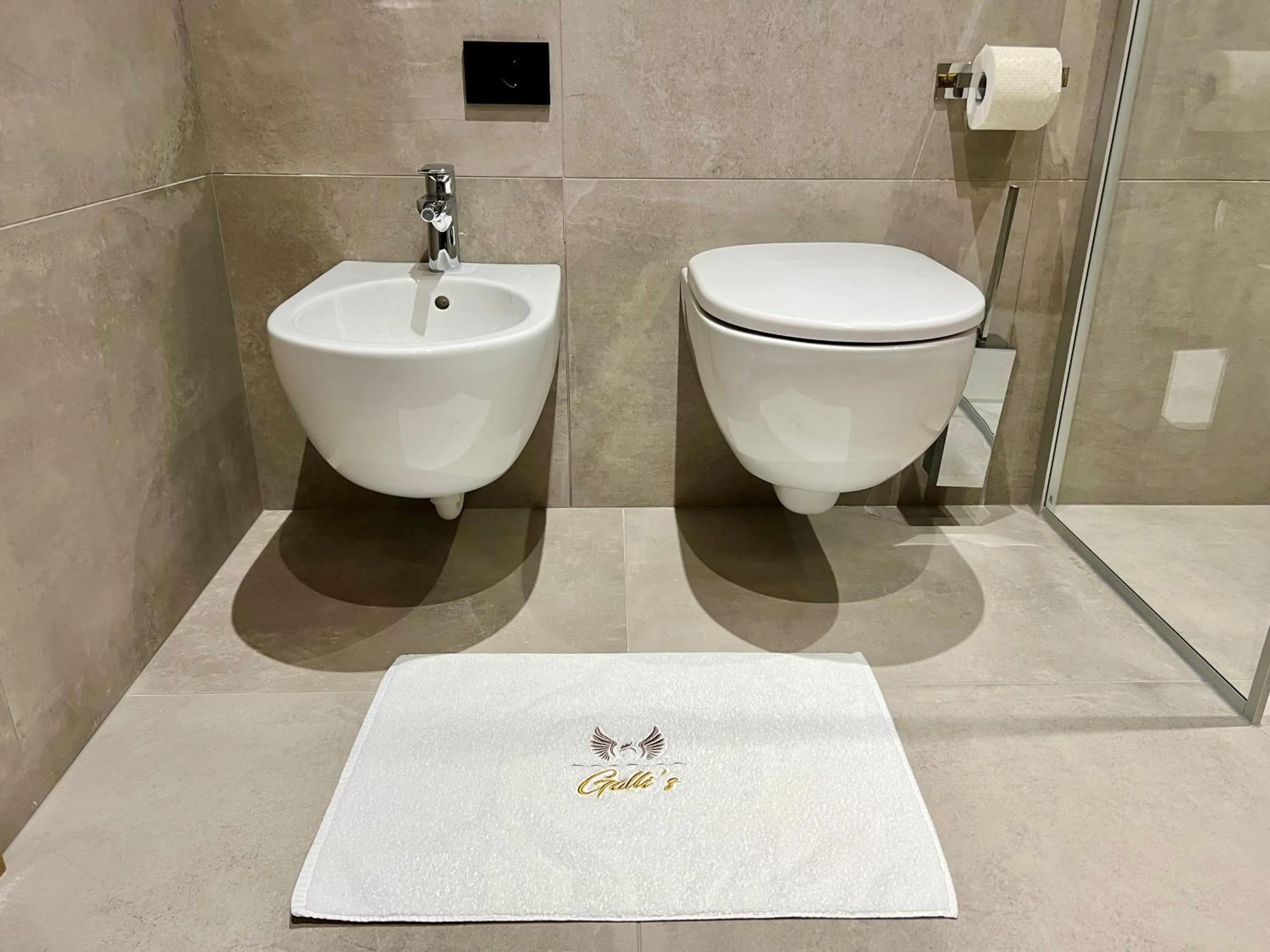 Toilet in Hotel Galli's - Centro