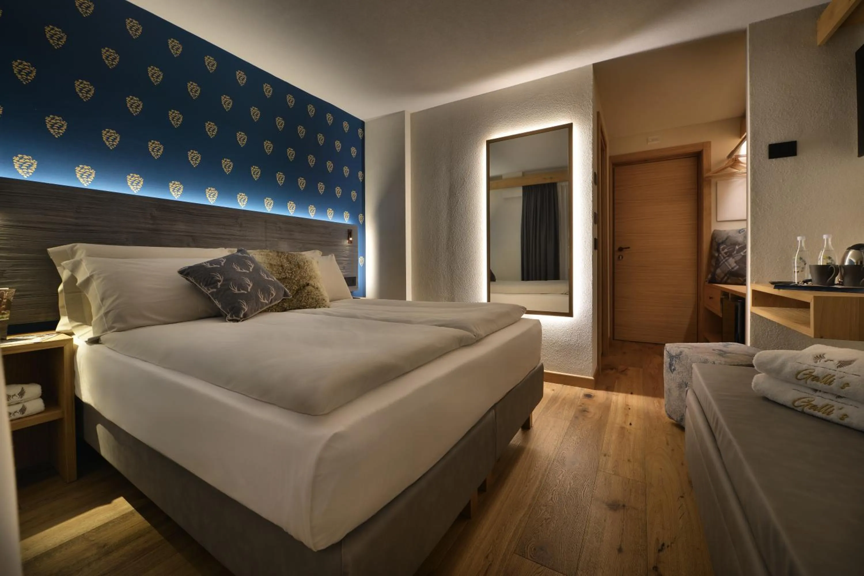 Bed in Hotel Galli's - Centro