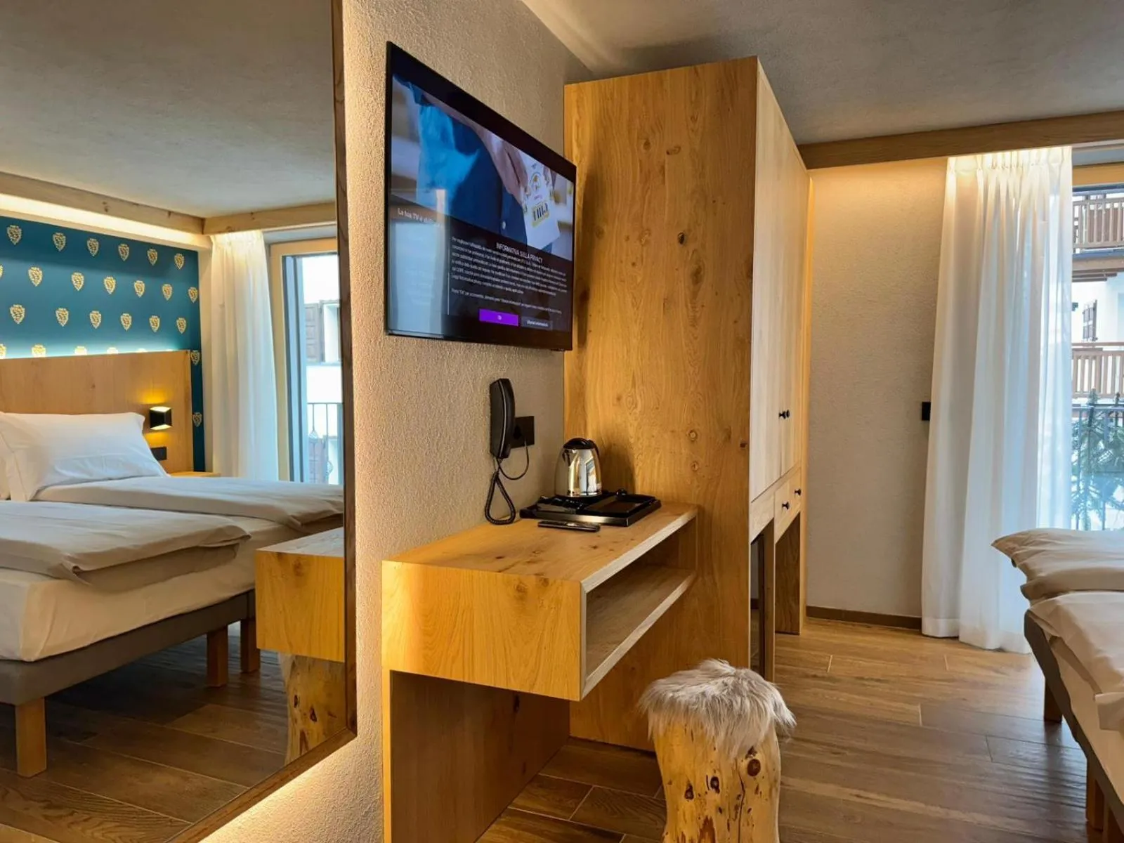 locker, Bed in Hotel Galli's - Centro
