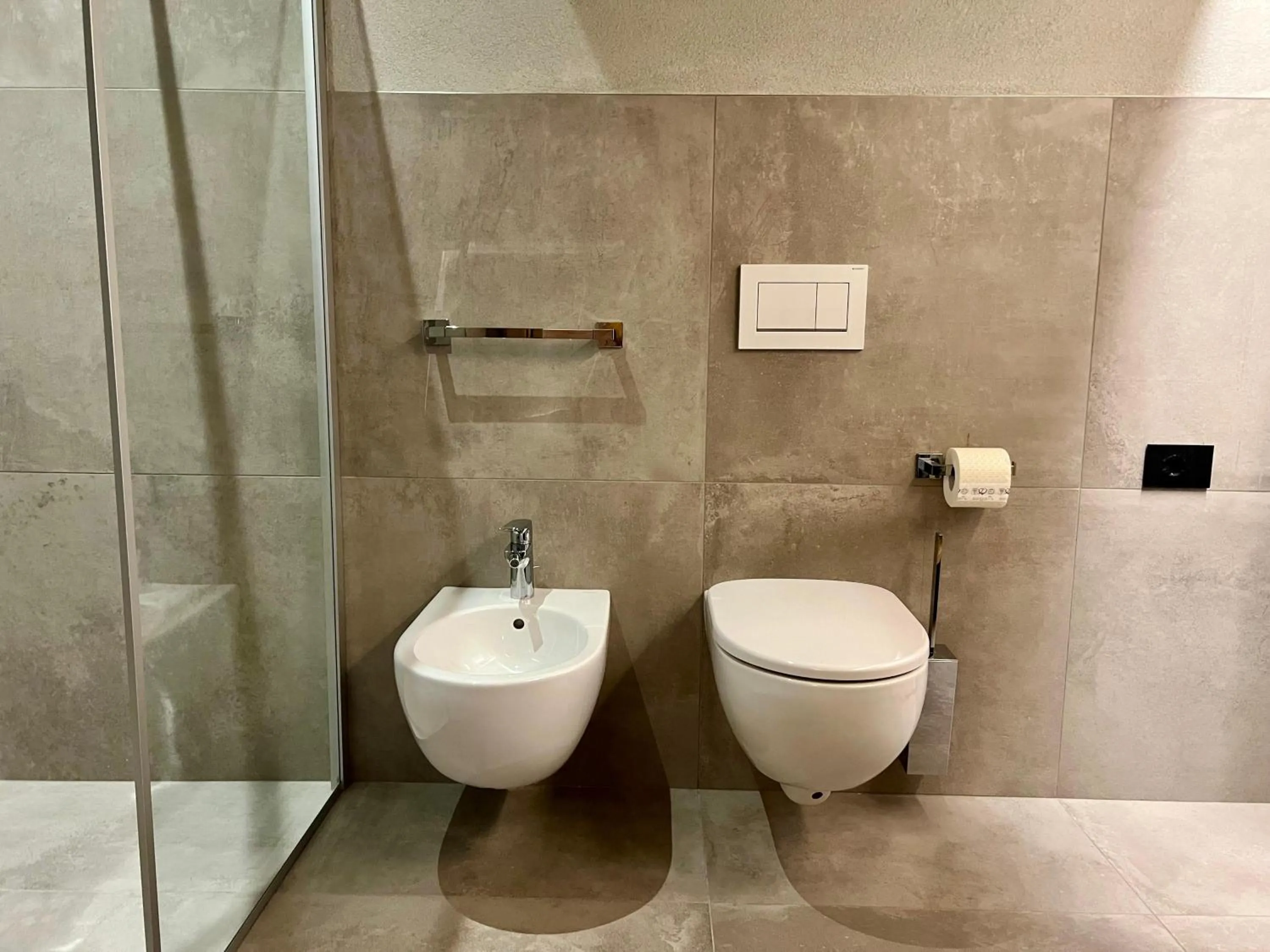 Shower in Hotel Galli's - Centro