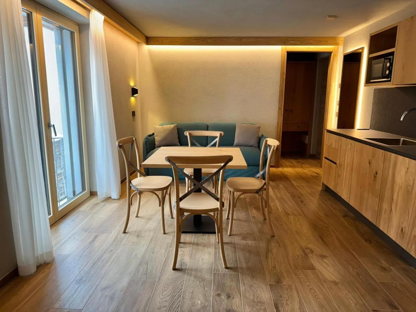 Seating area in Hotel Galli's - Centro