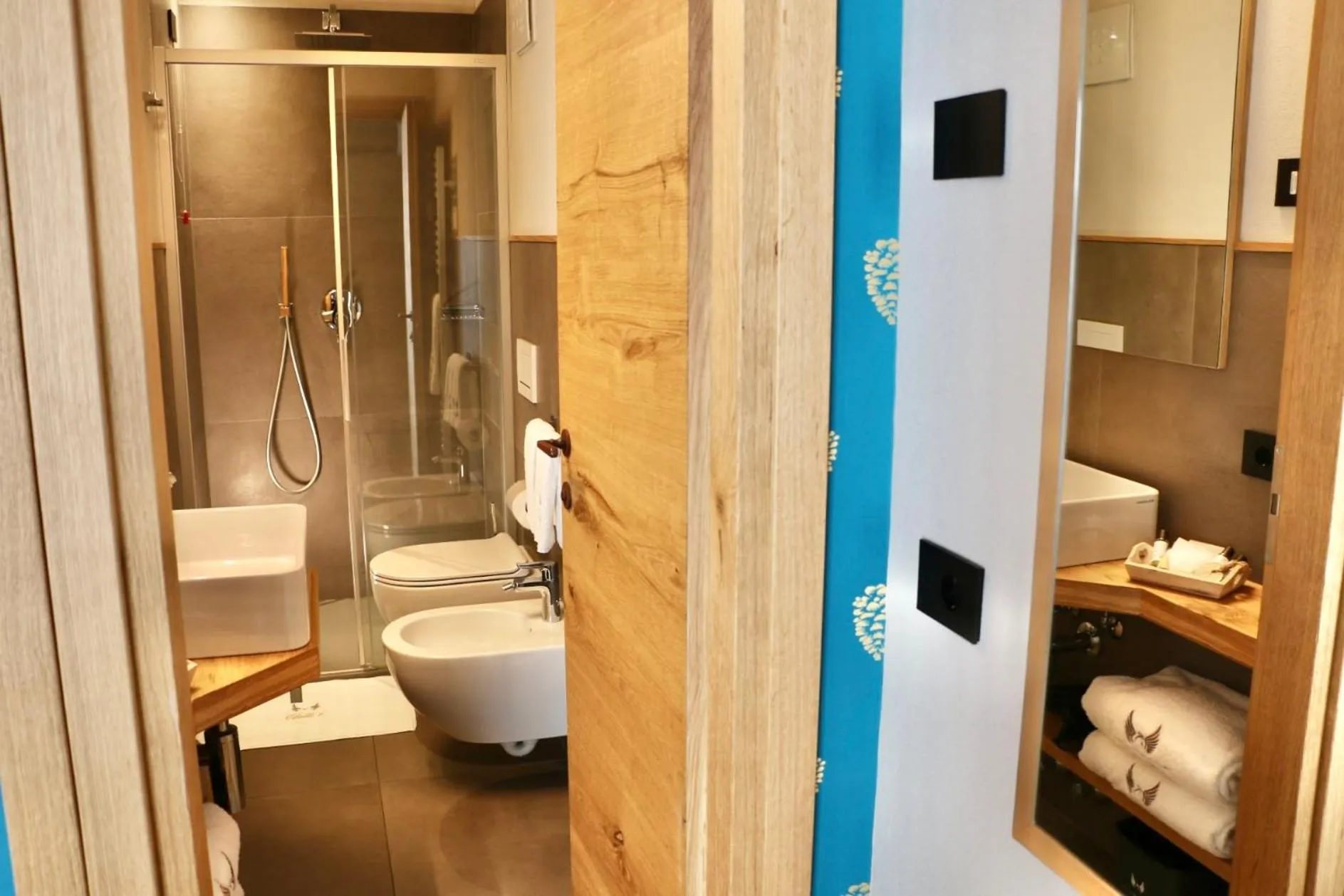 Shower in Hotel Galli's - Centro