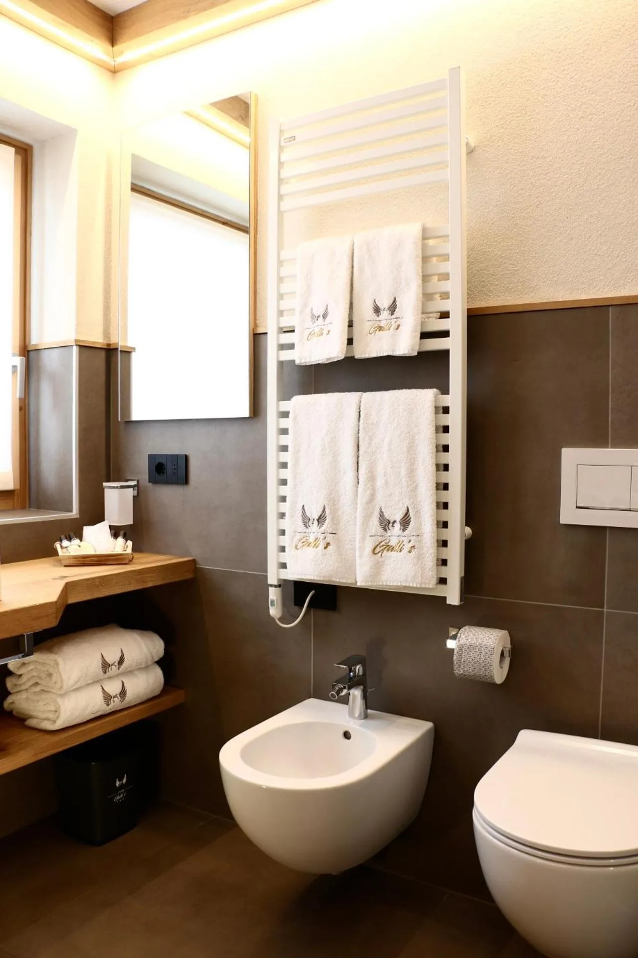 Toilet in Hotel Galli's - Centro