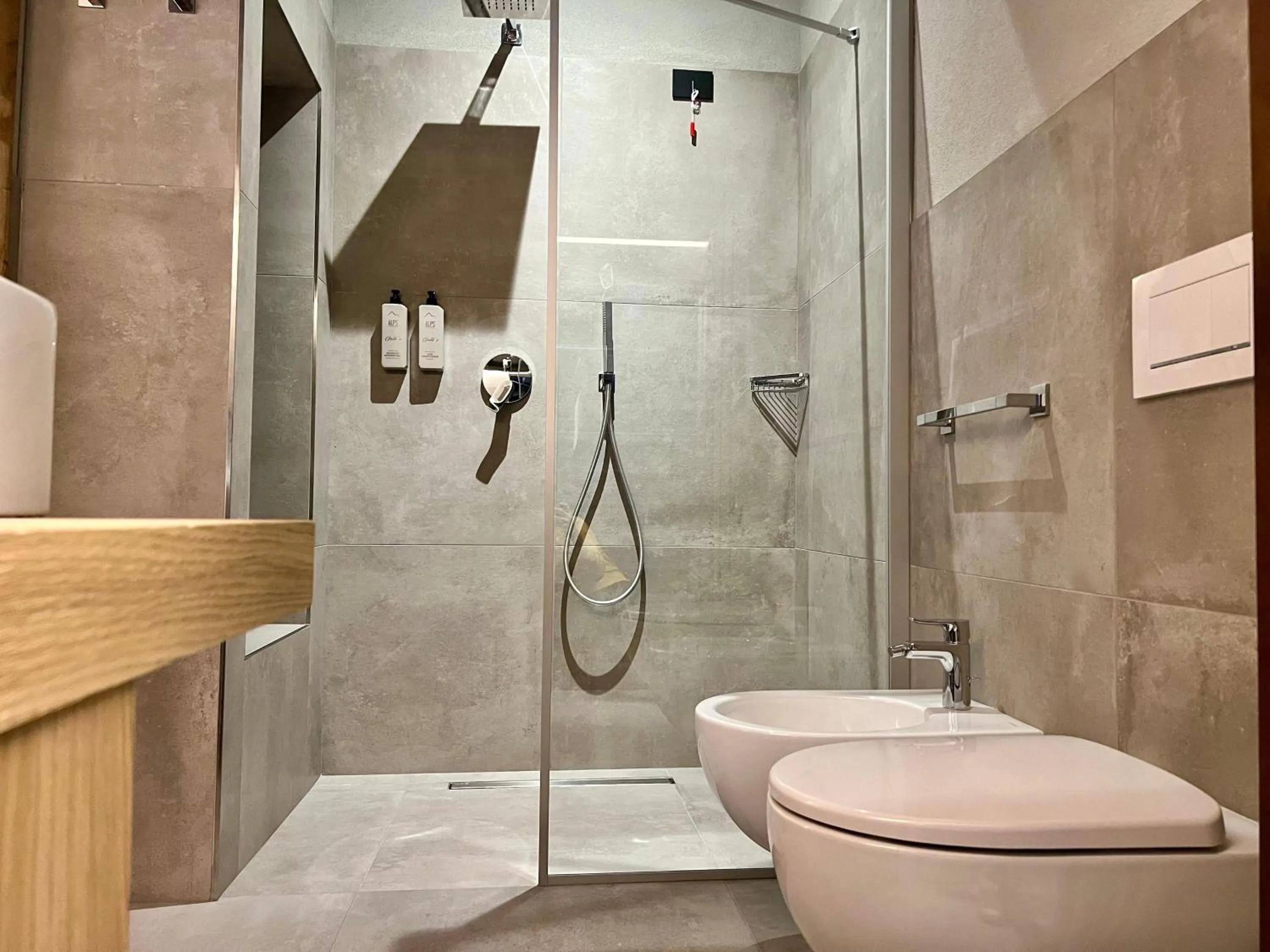 Shower in Hotel Galli's - Centro