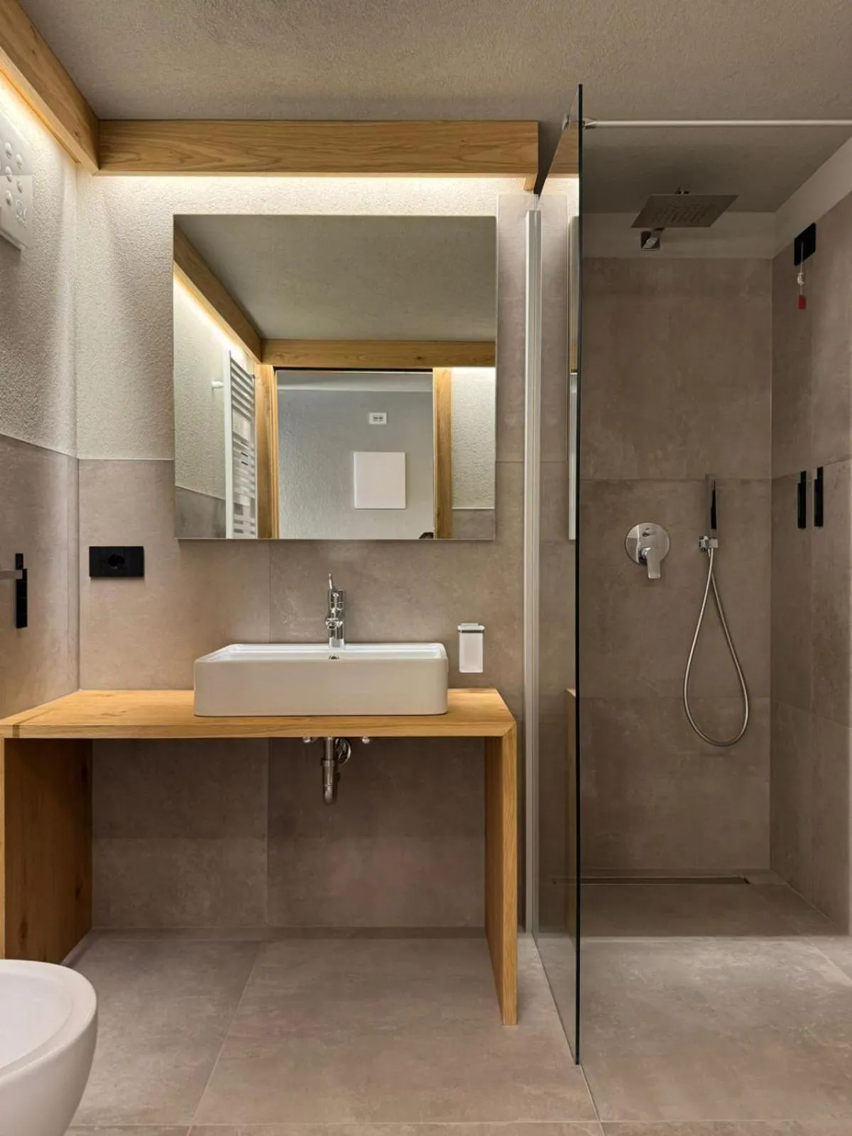 Shower in Hotel Galli's - Centro