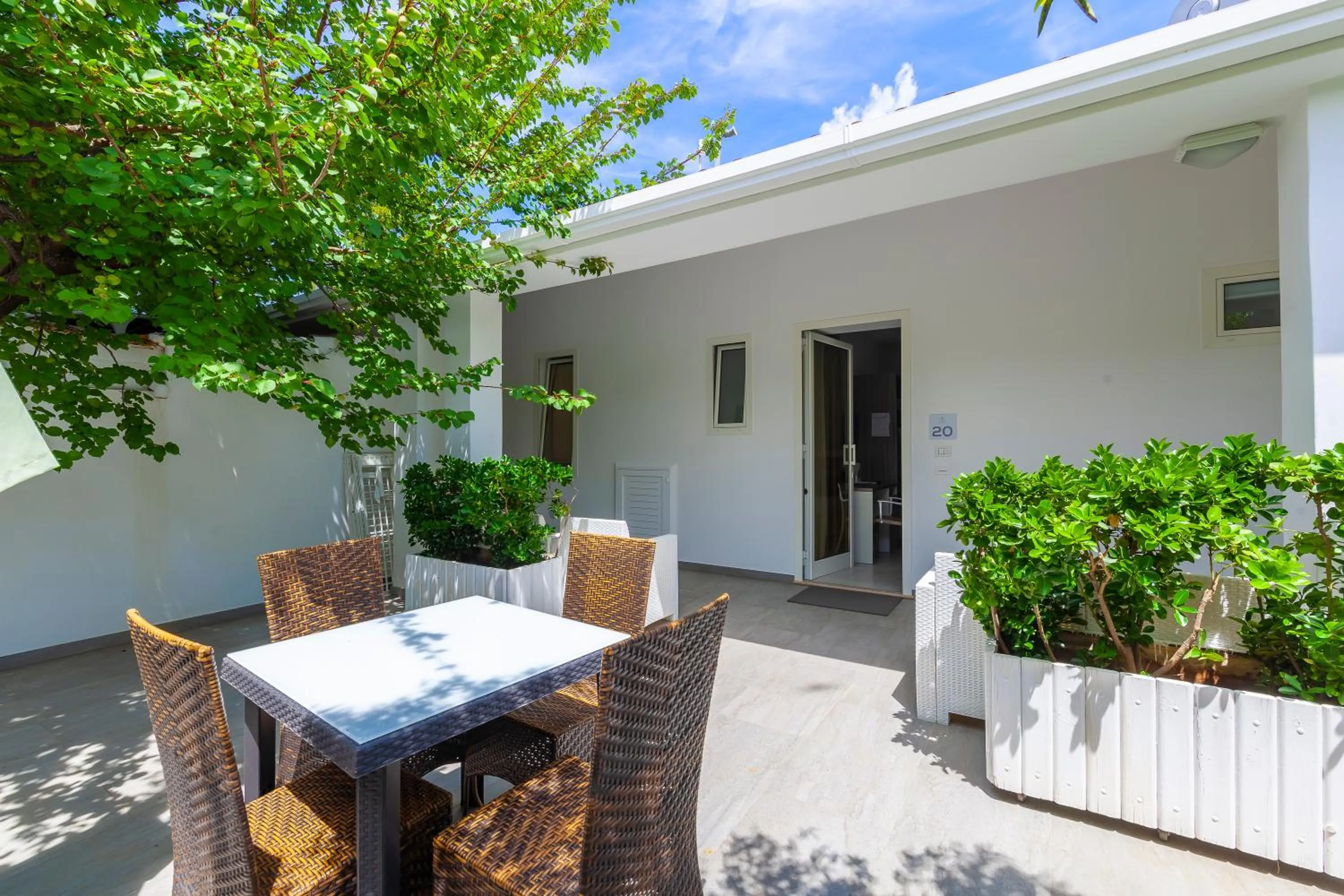 Patio in Relais Regina Rosanna