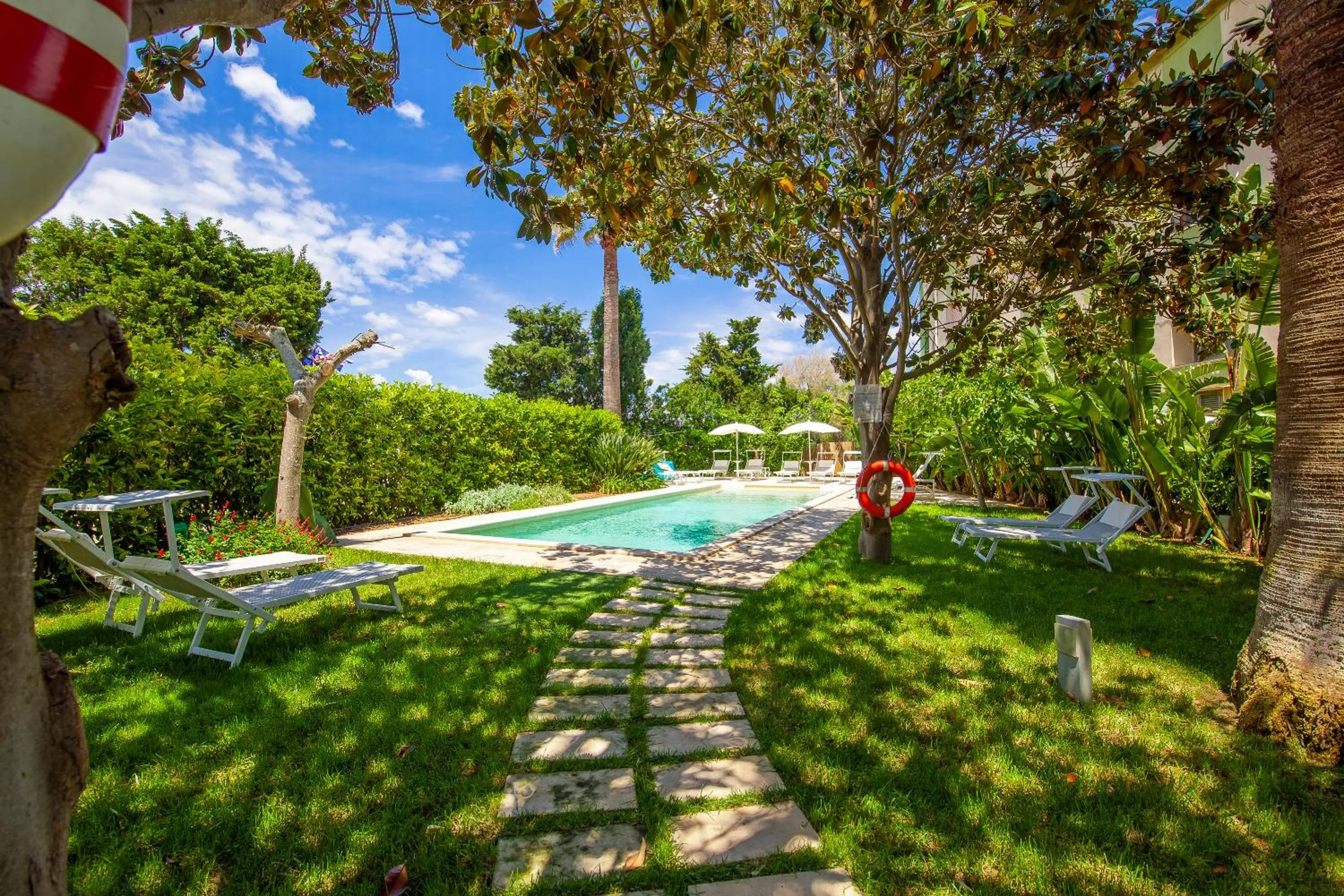 Garden in Relais Regina Rosanna