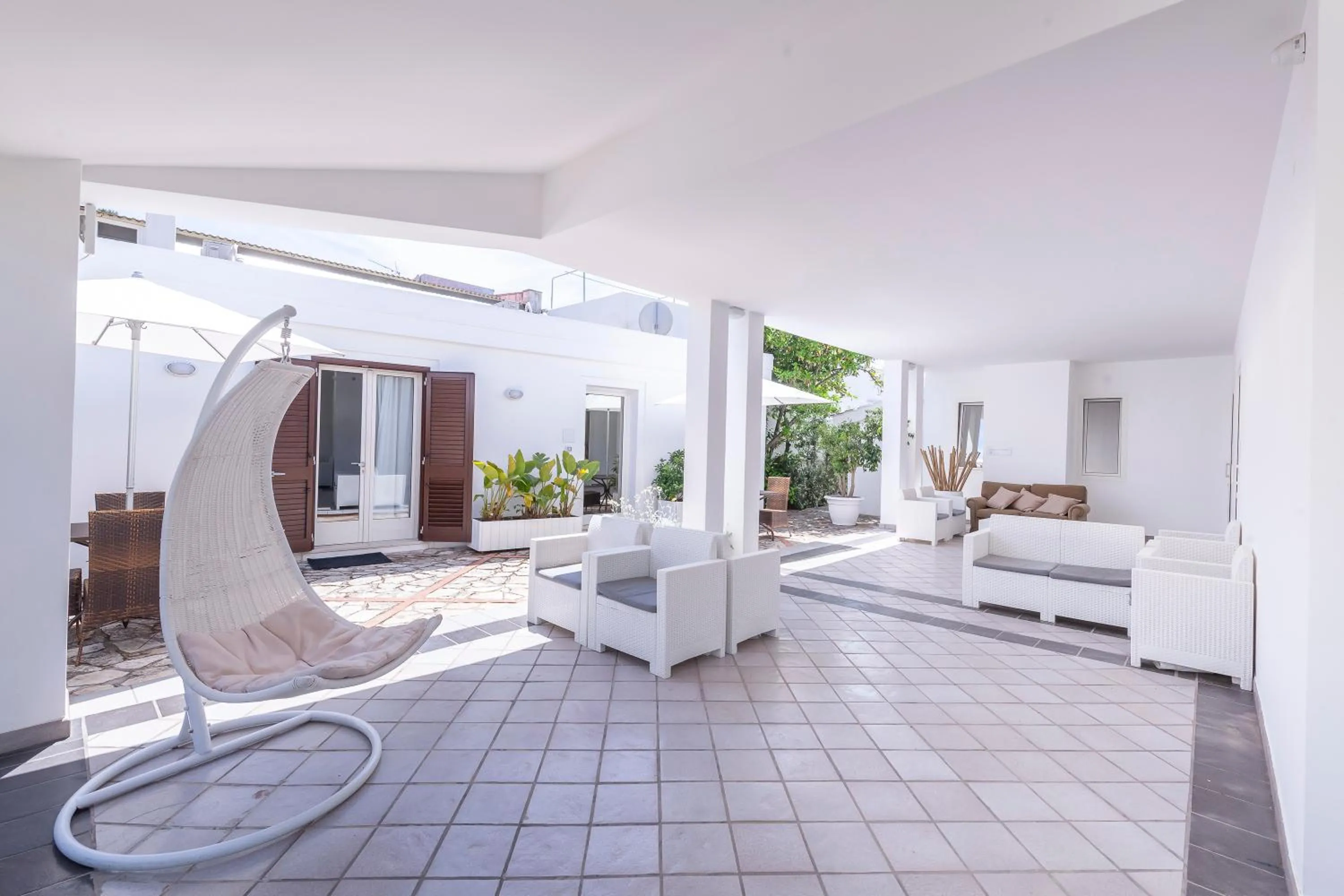 Patio in Relais Regina Rosanna