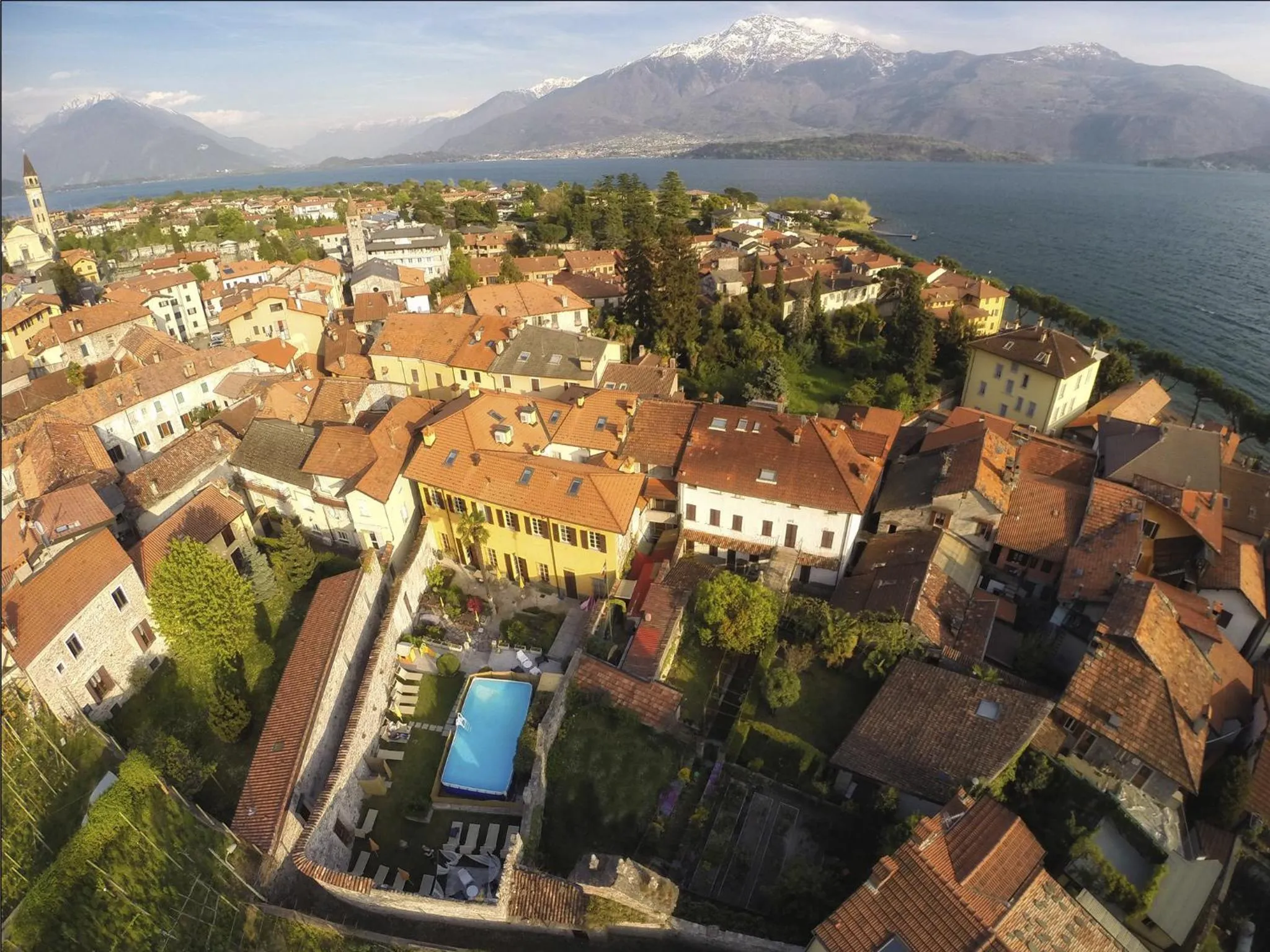 Bird's eye view in VILLA VINICIA, pool, jacuzzi, airco