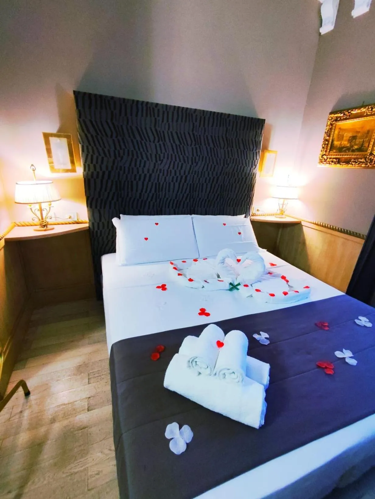 Bed in Hotel Nardizzi Americana