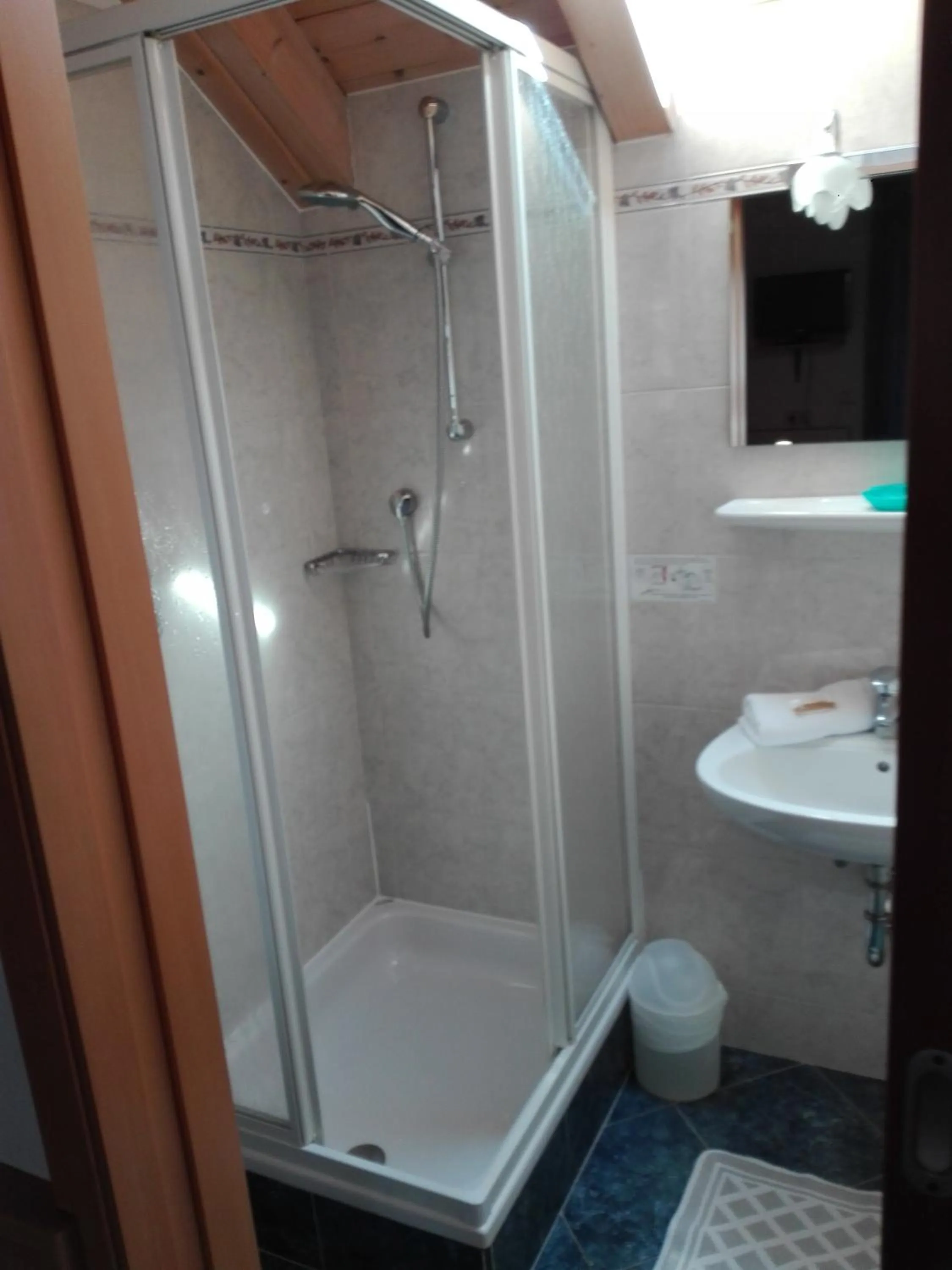 Bathroom in Hotel Haselried