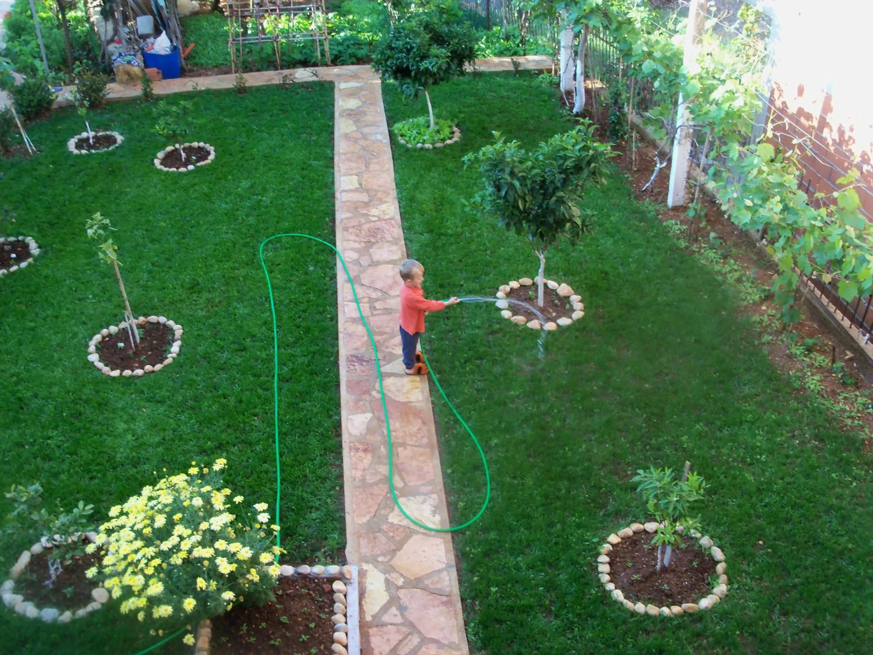 Garden in Vila Florand Sela