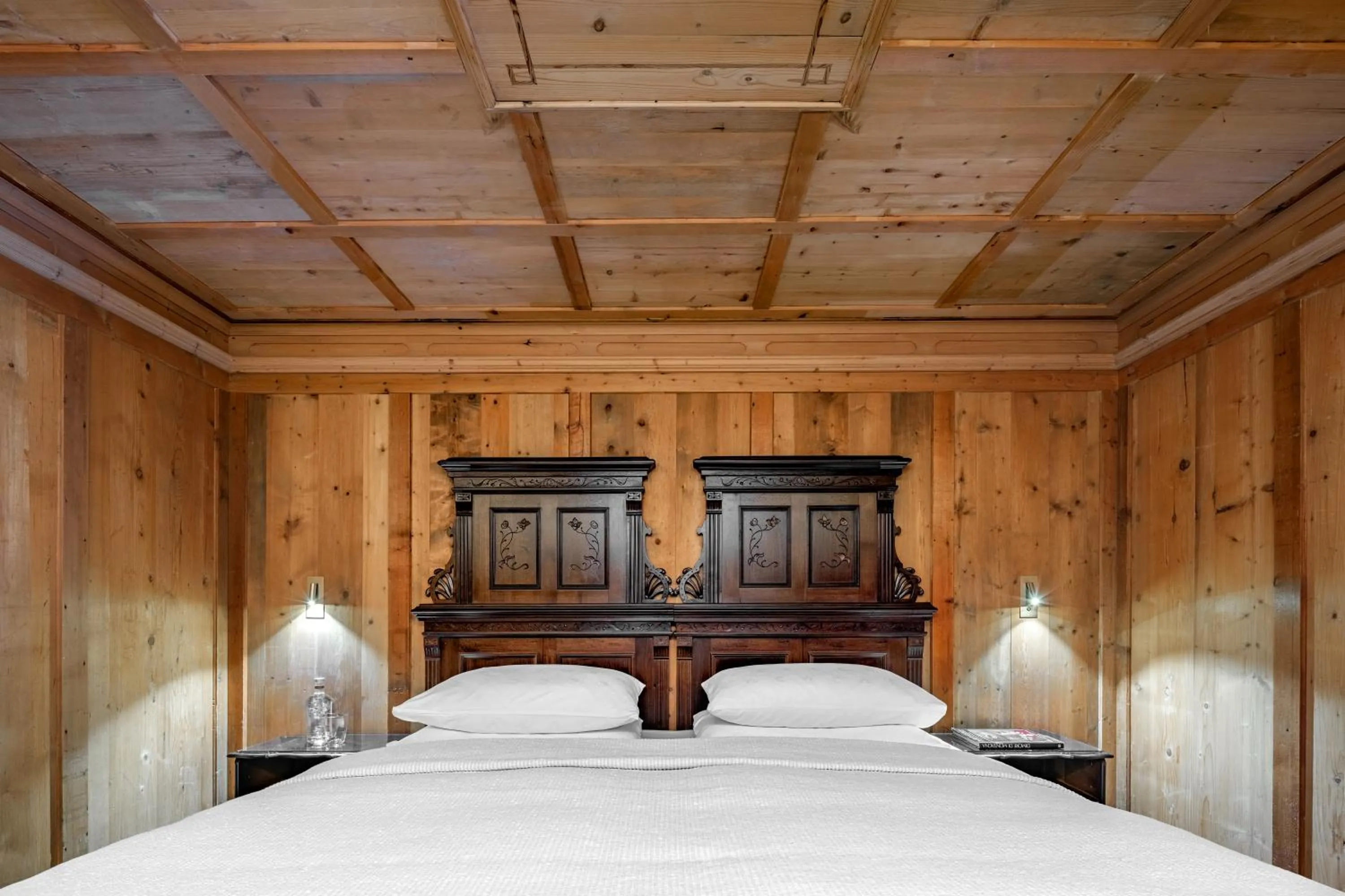 Bed in Hotel La Perla: The Leading Hotels of the World